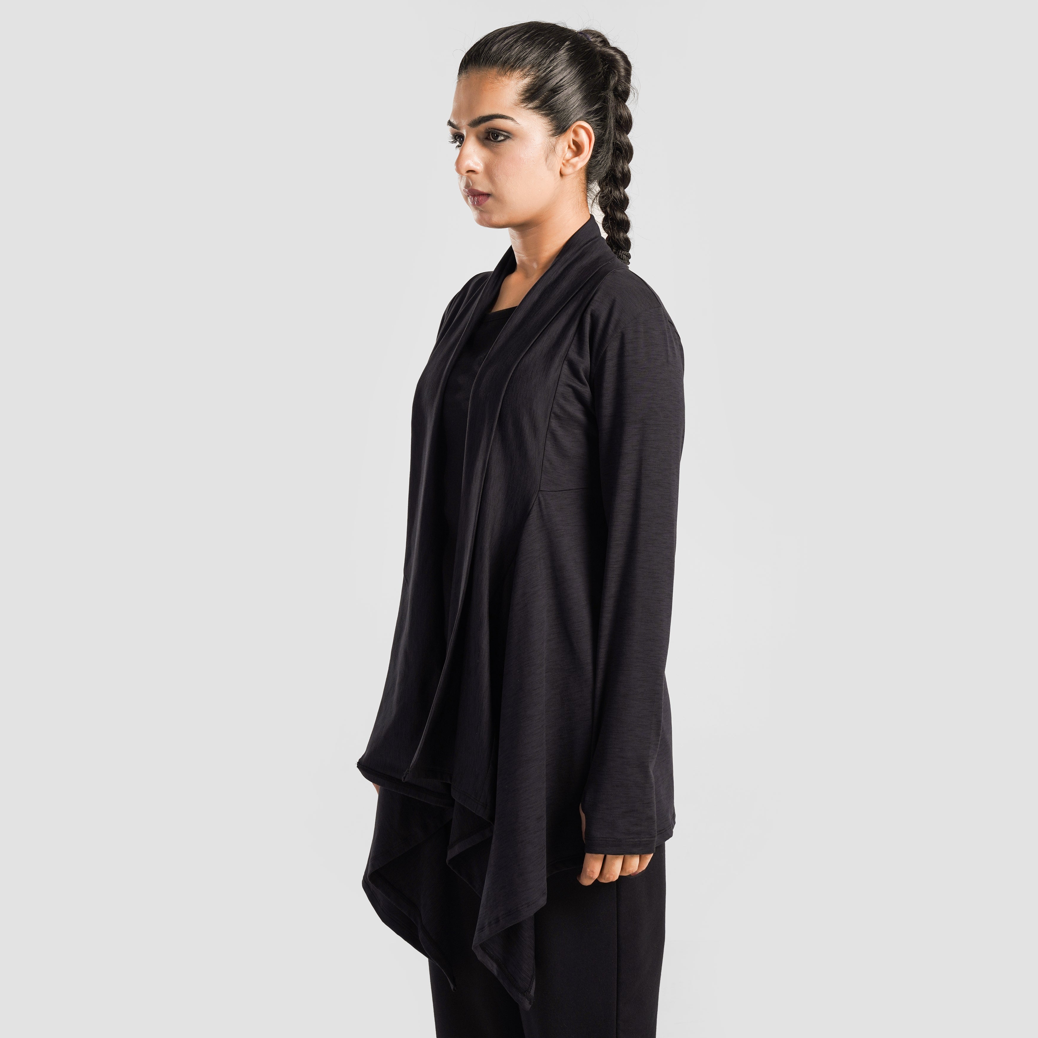 Modest Wrap (Charcoal)