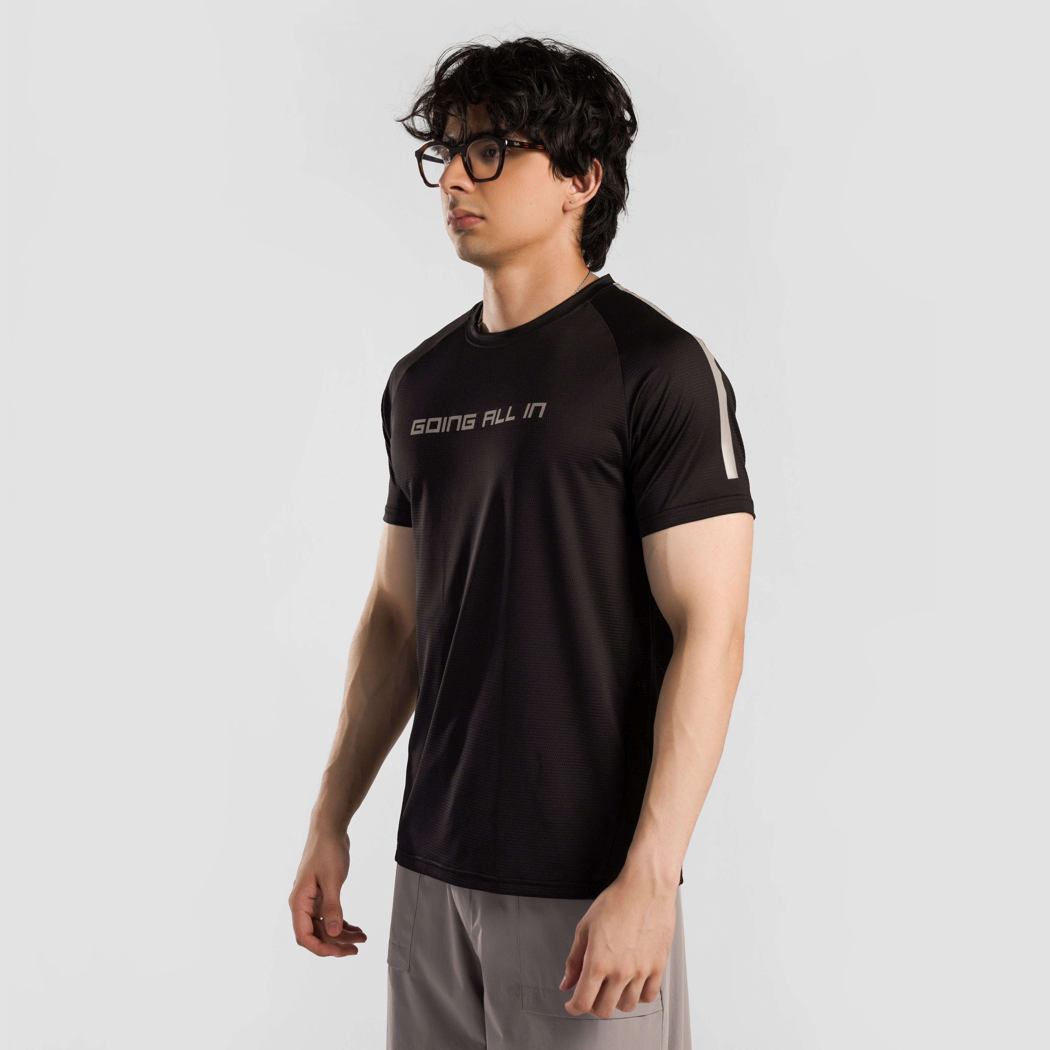 All In Active Tee (Black)