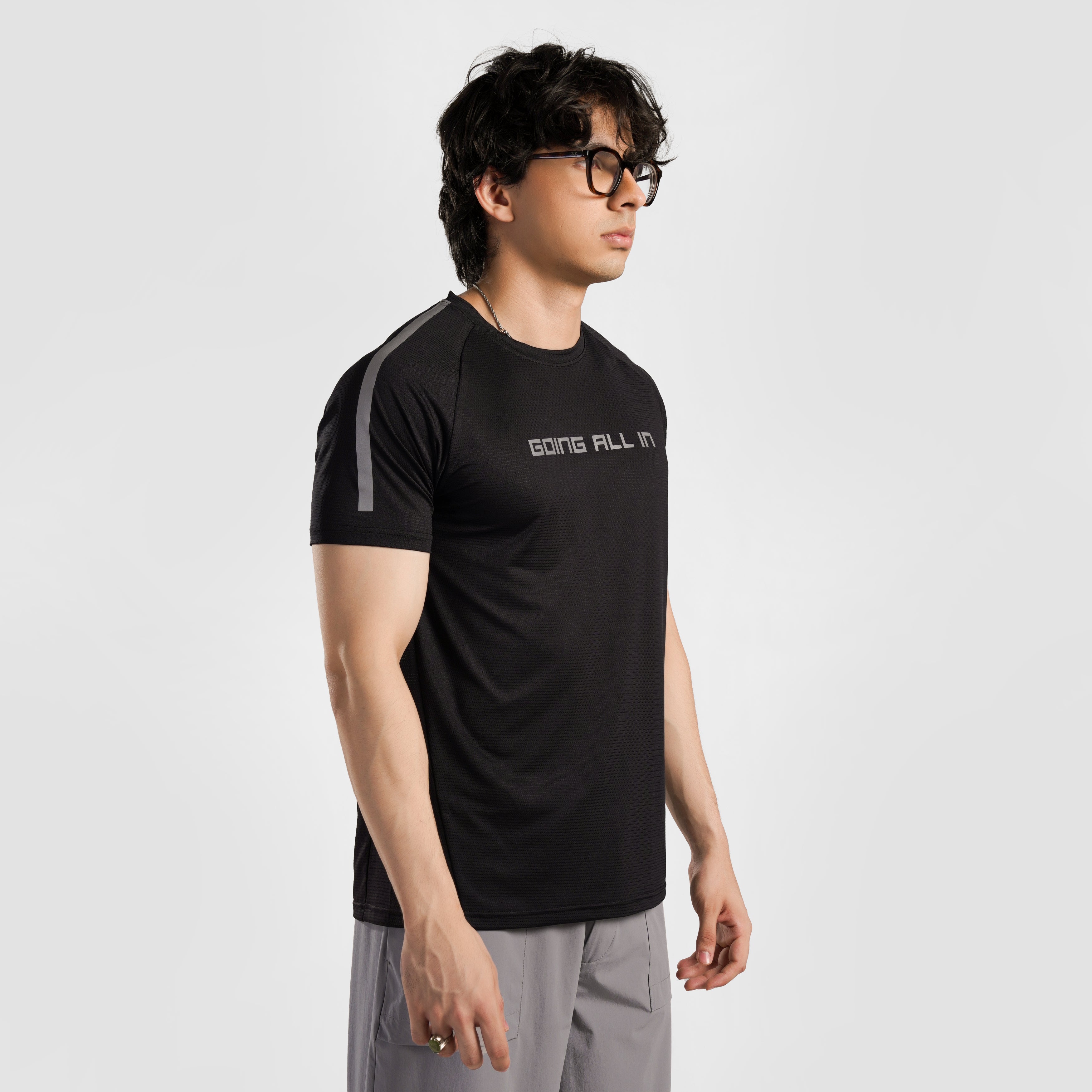 All In Active Tee (Black)