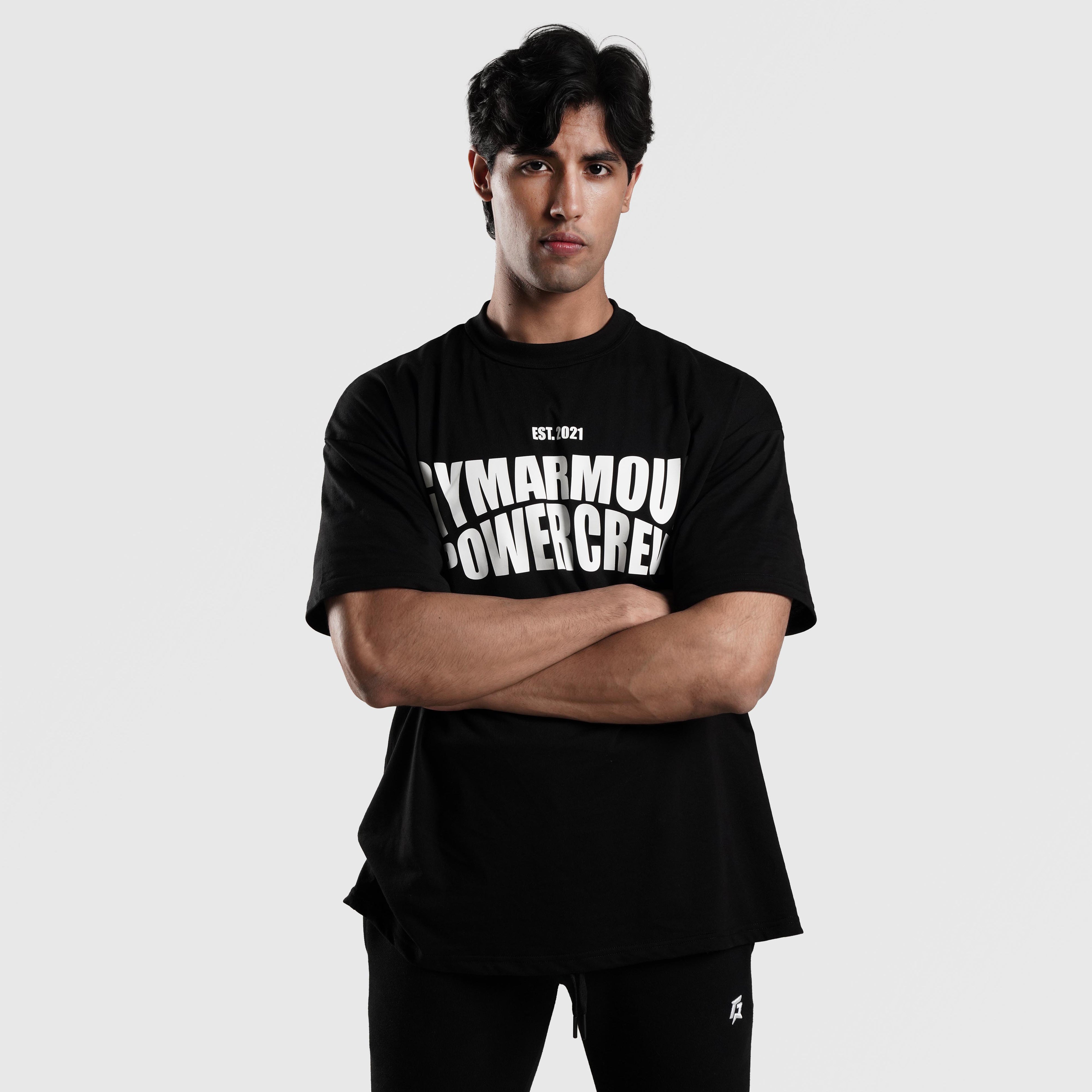 Power Crew Tee (Black)