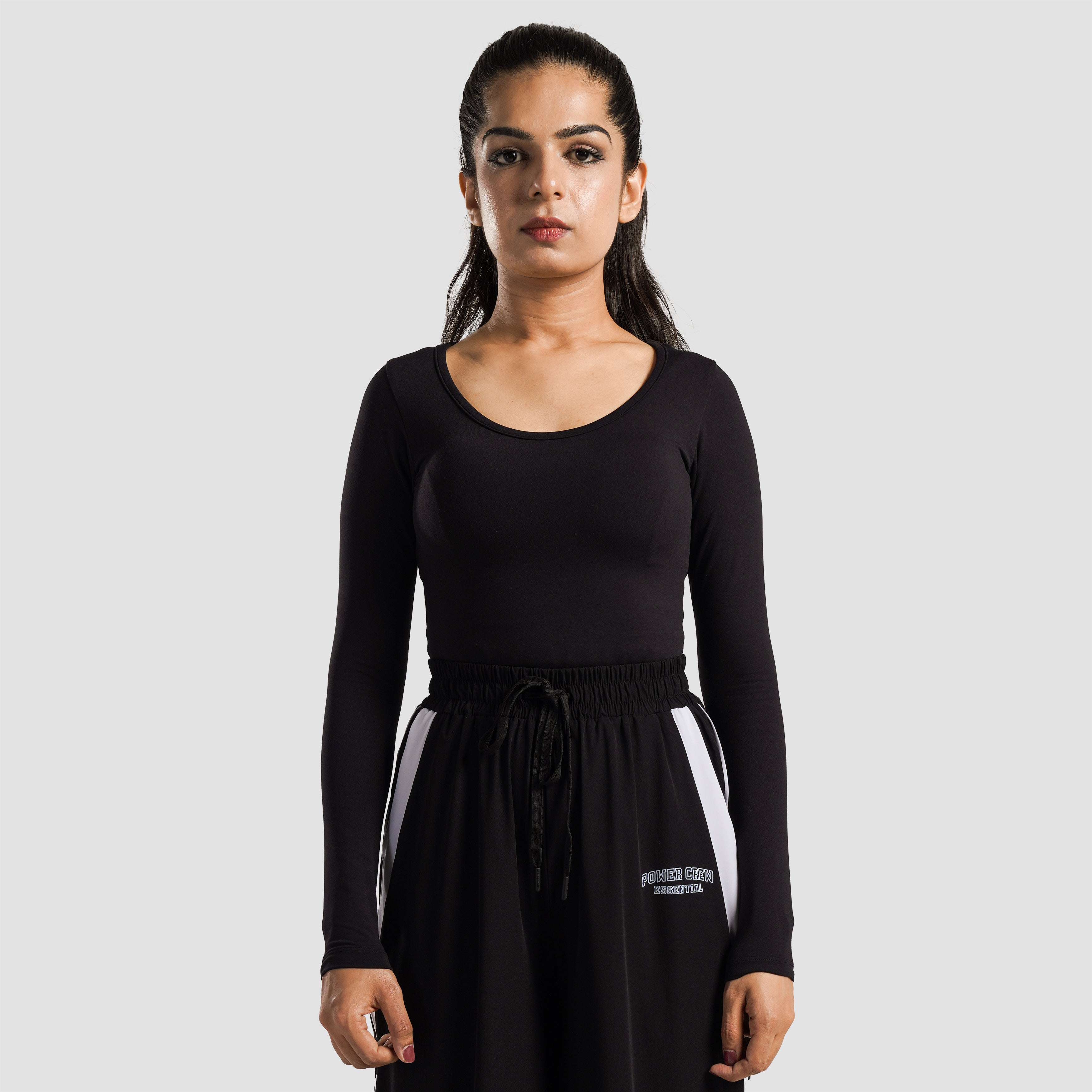 Full Sleeves BodySuit (Black)