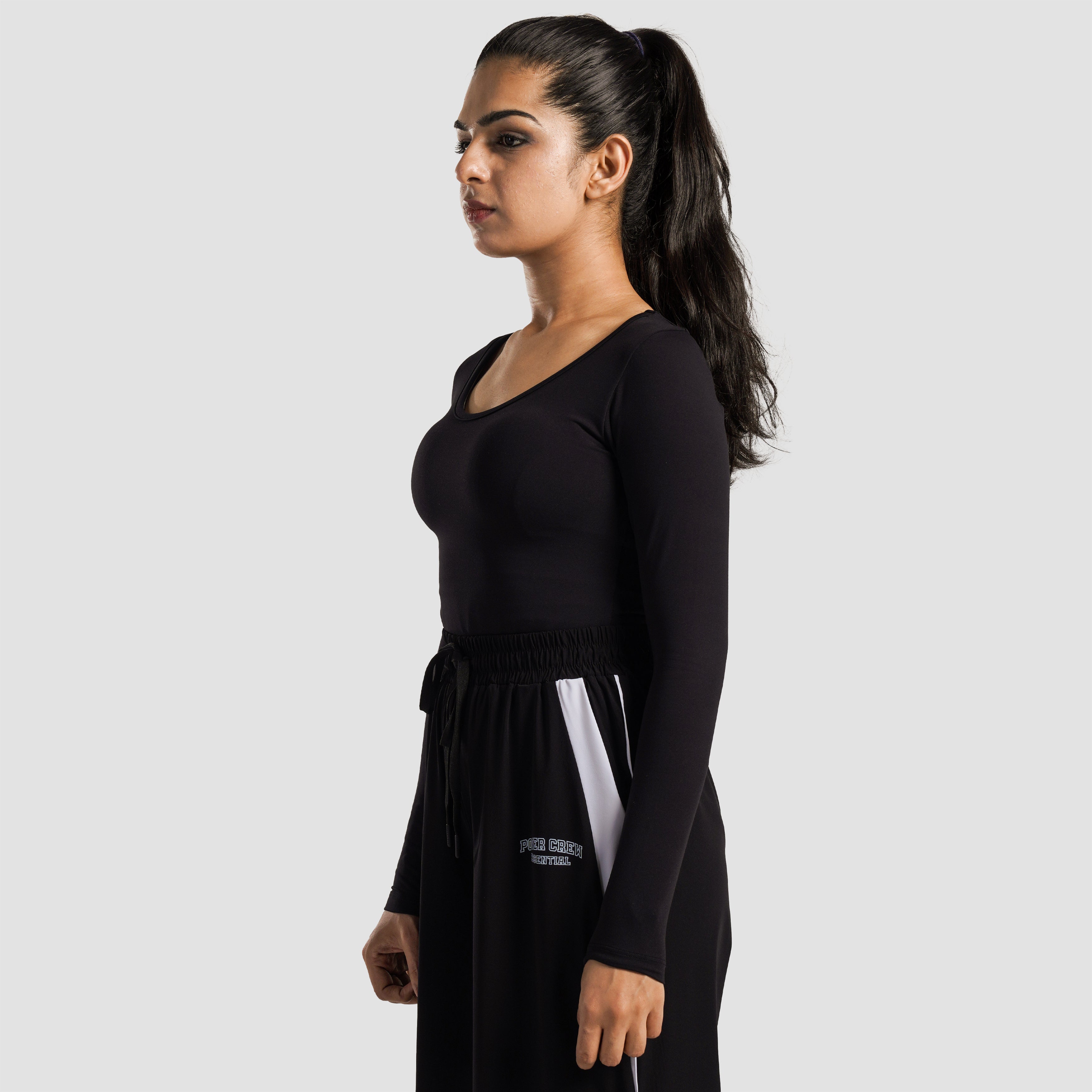 Full Sleeves BodySuit (Black)