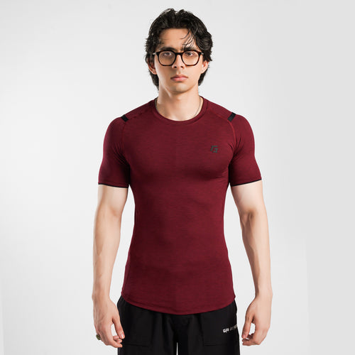 GAI ARR Short Sleeves (Maroon)