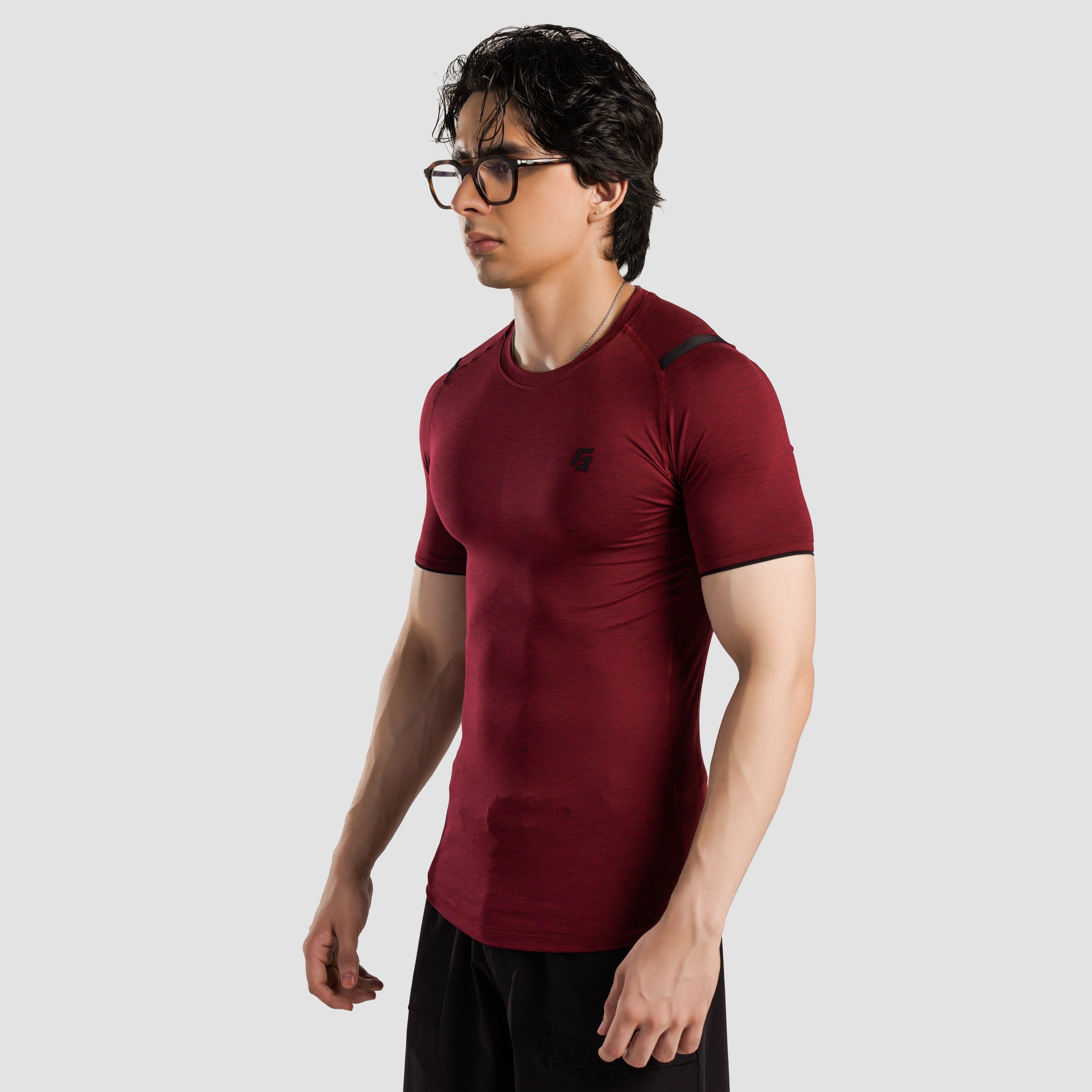 GAI ARR Short Sleeves (Maroon)