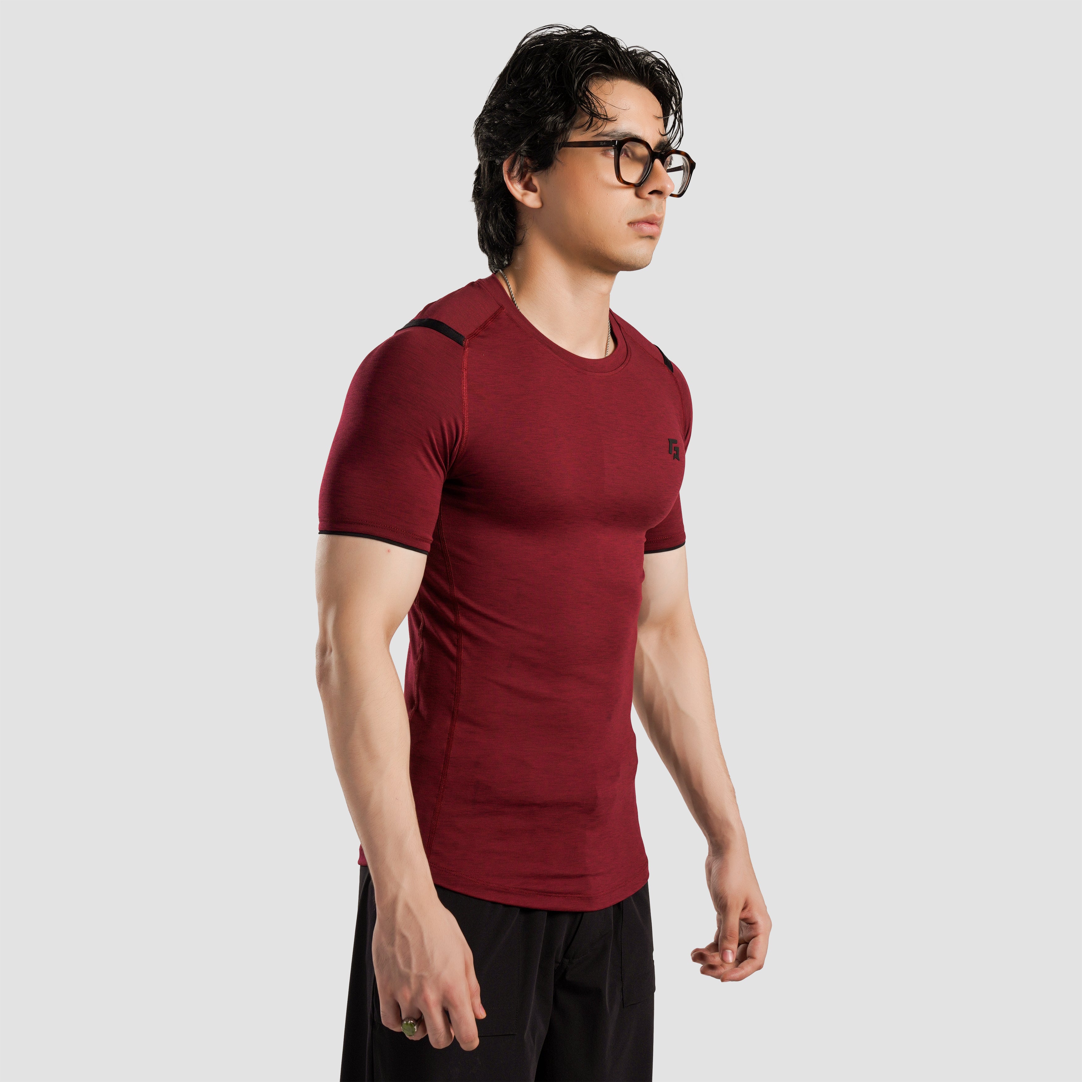 GAI ARR Short Sleeves (Maroon)