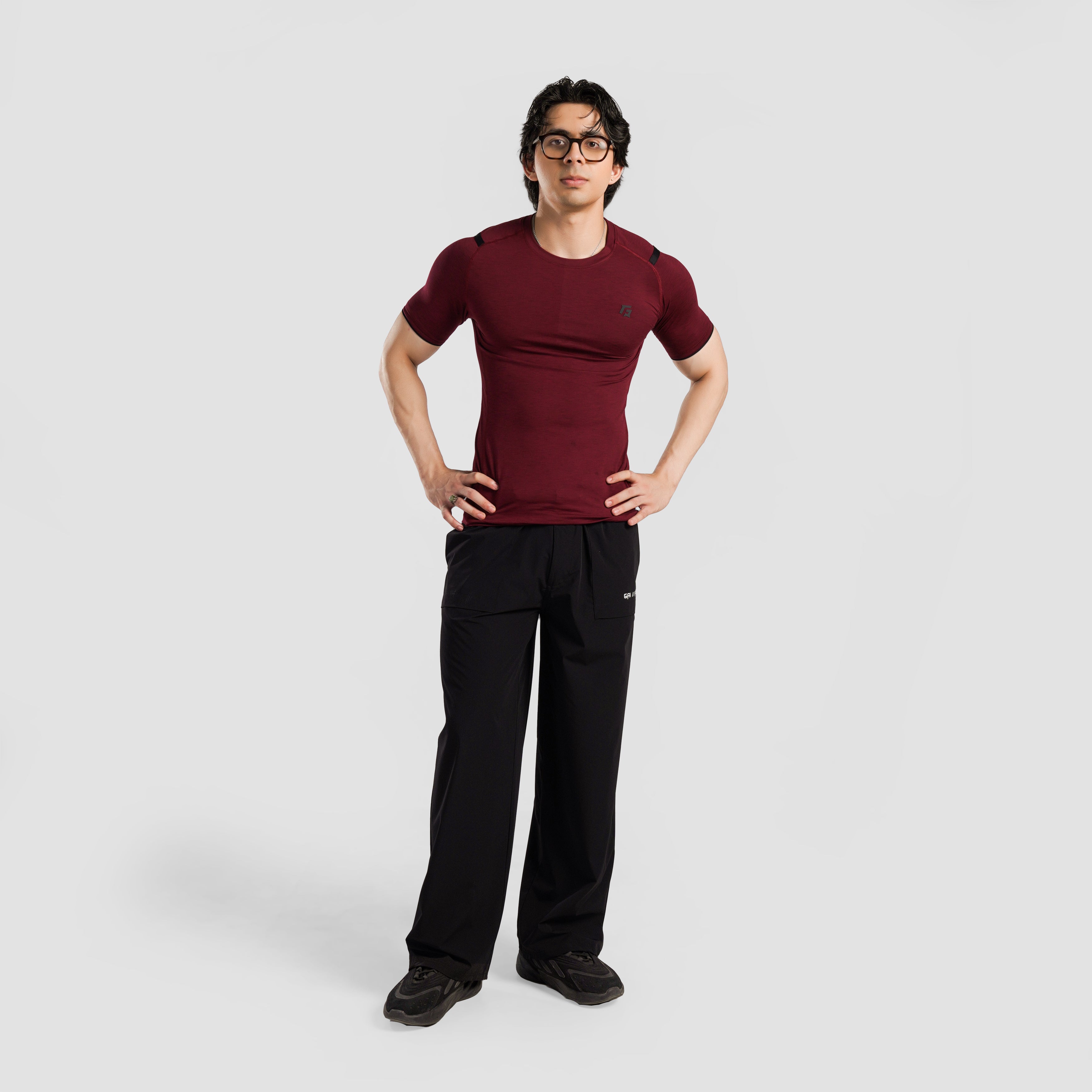 GAI ARR Short Sleeves (Maroon)