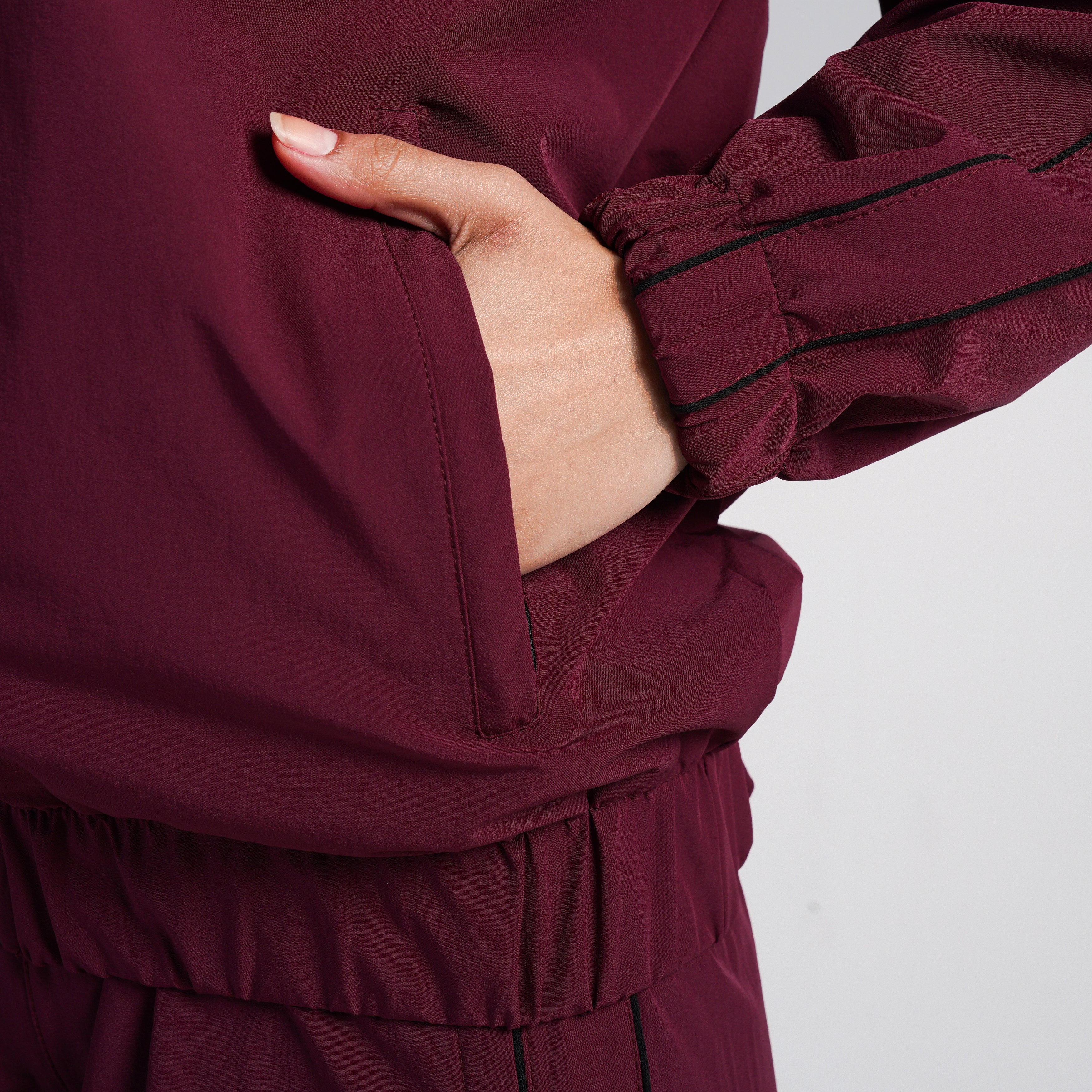 Limitless Track Top (Maroon)