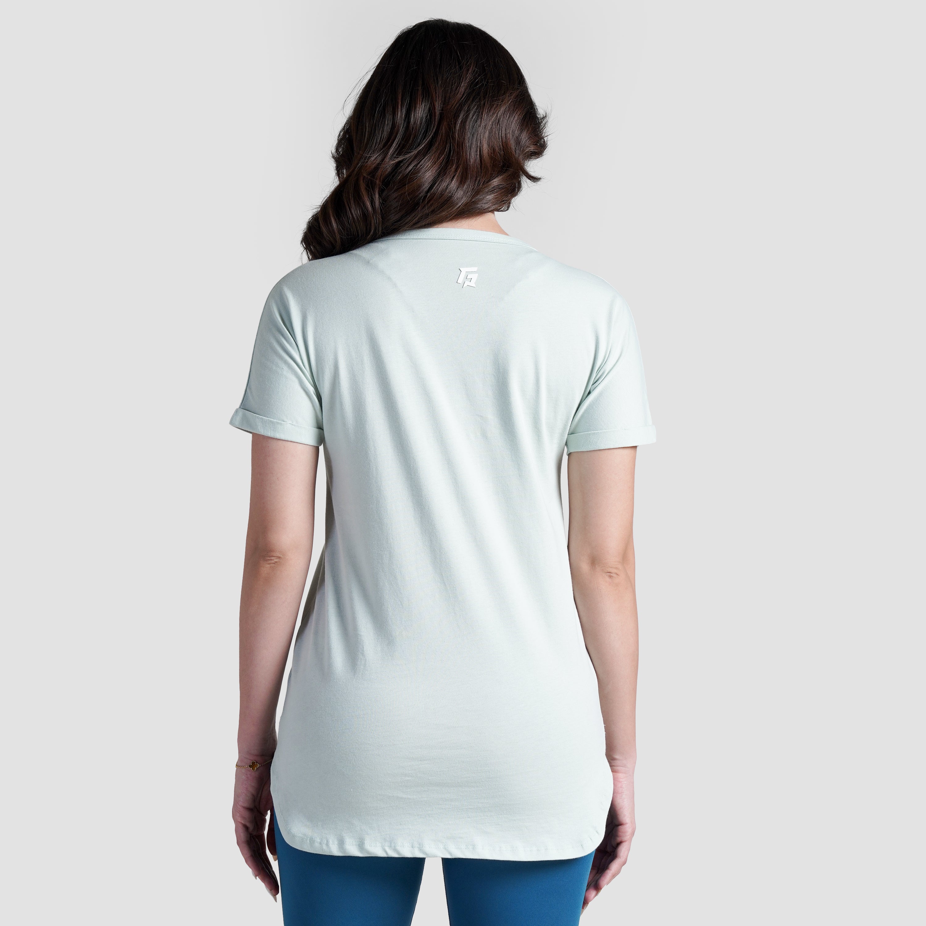 Modfit Long Tee (Light Green)