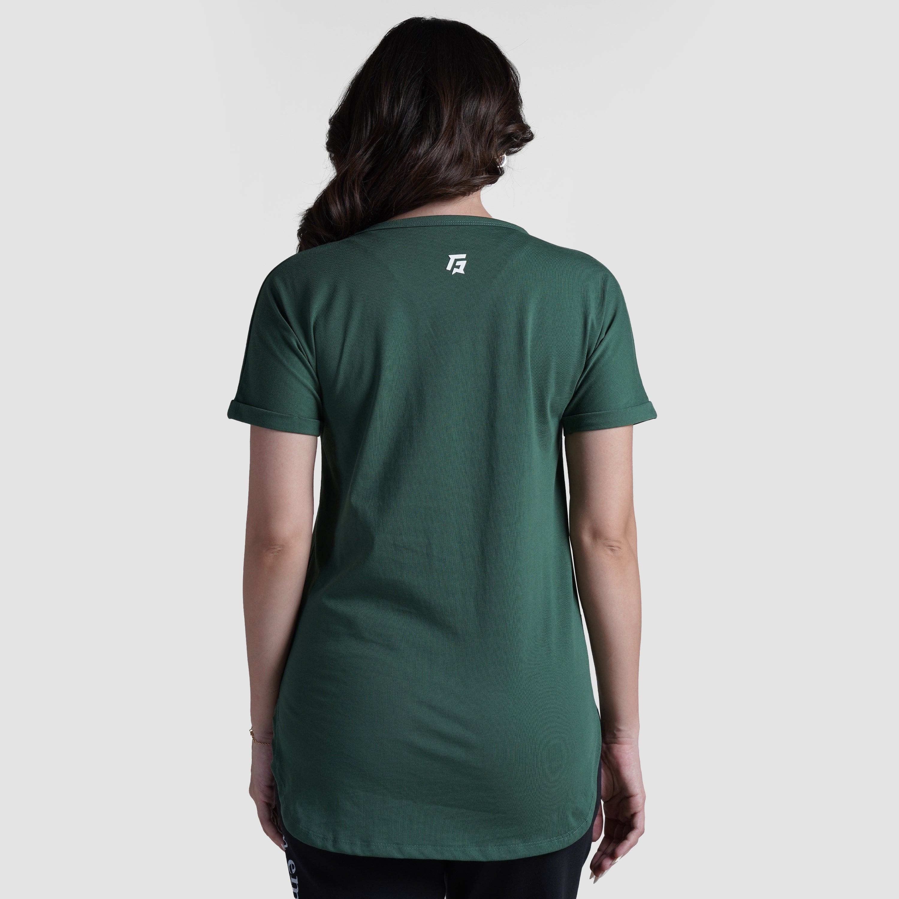 Modfit Long Tee (Dark Green)