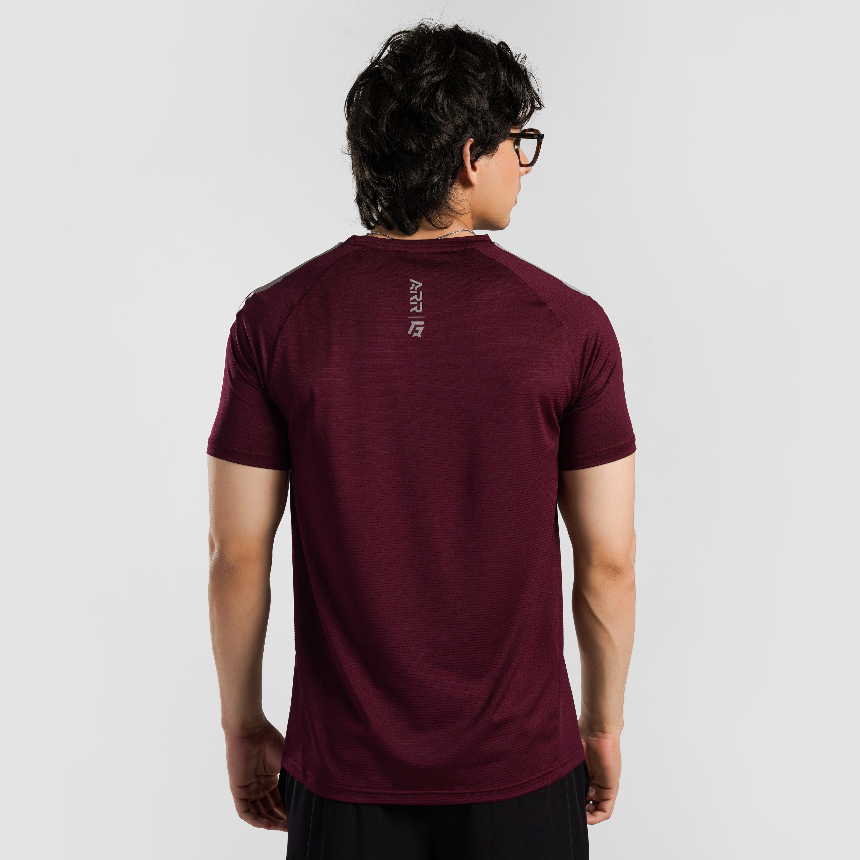 All In Active Tee (Maroon)