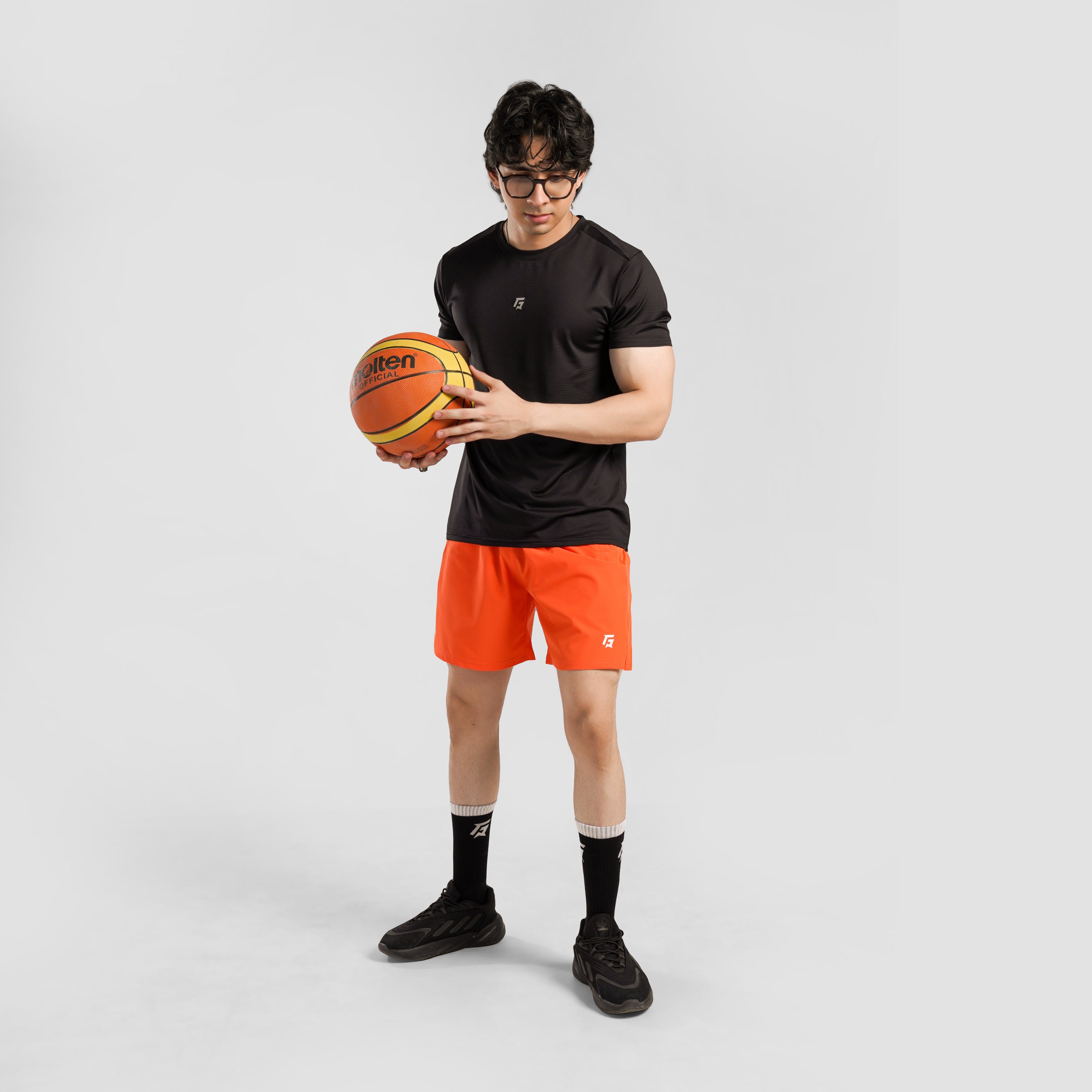 HI-VIBE MESH SHORTS (Orange)