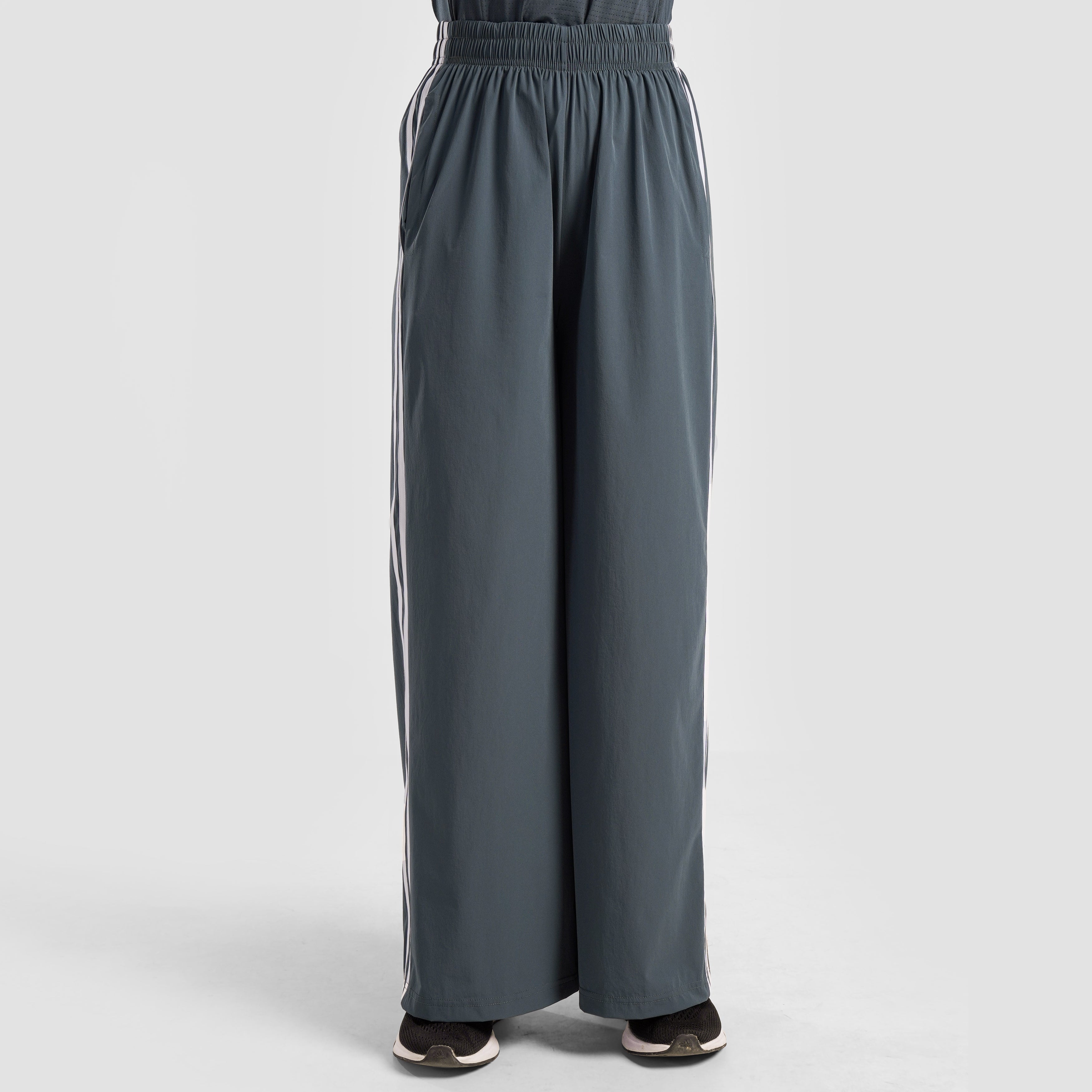 Dual Stripe Trousers (Grey)