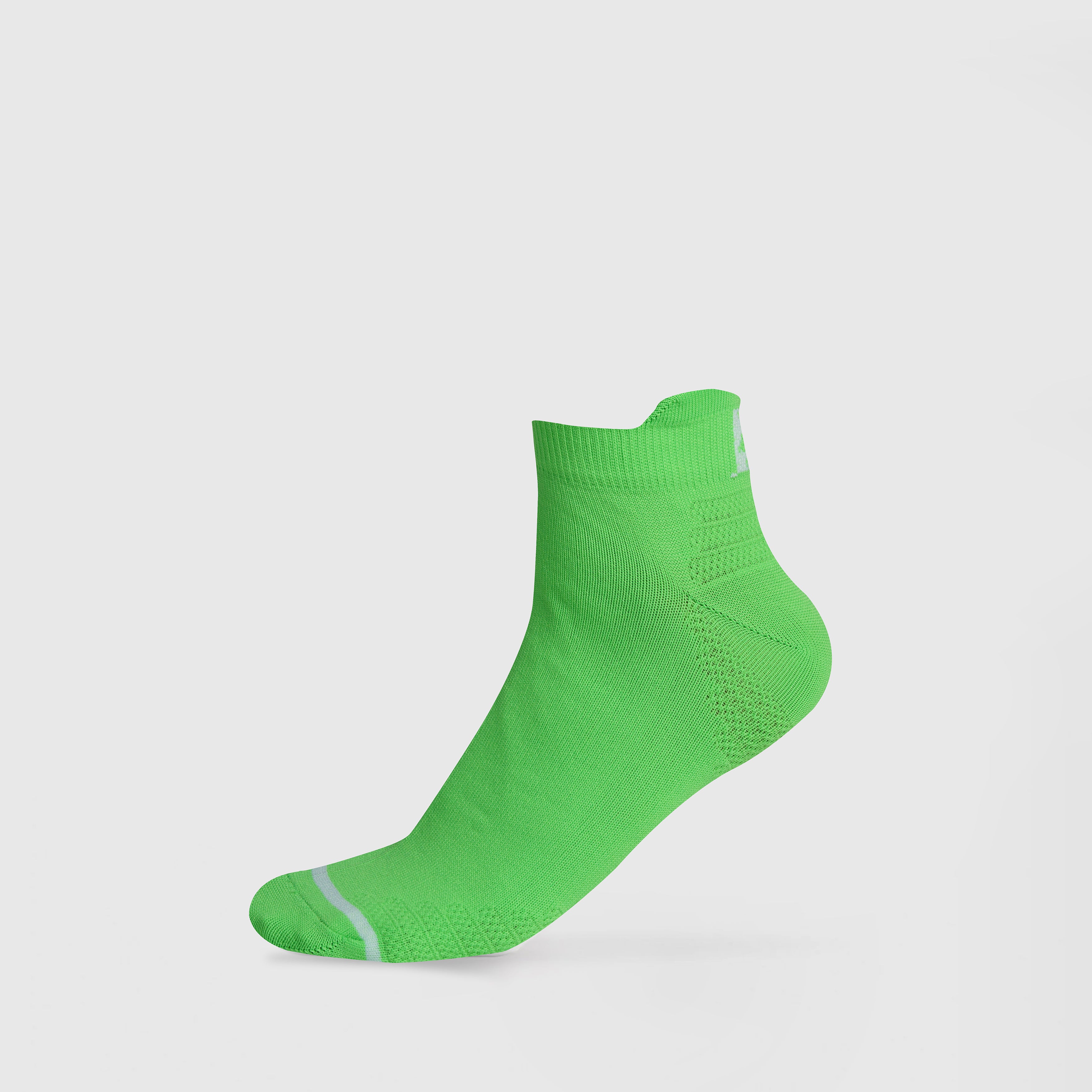 Endura Gym Quarter Socks (Neon Yellow)