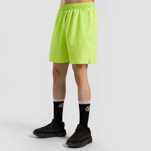 HI-VIBE MESH SHORTS (Neon Green)