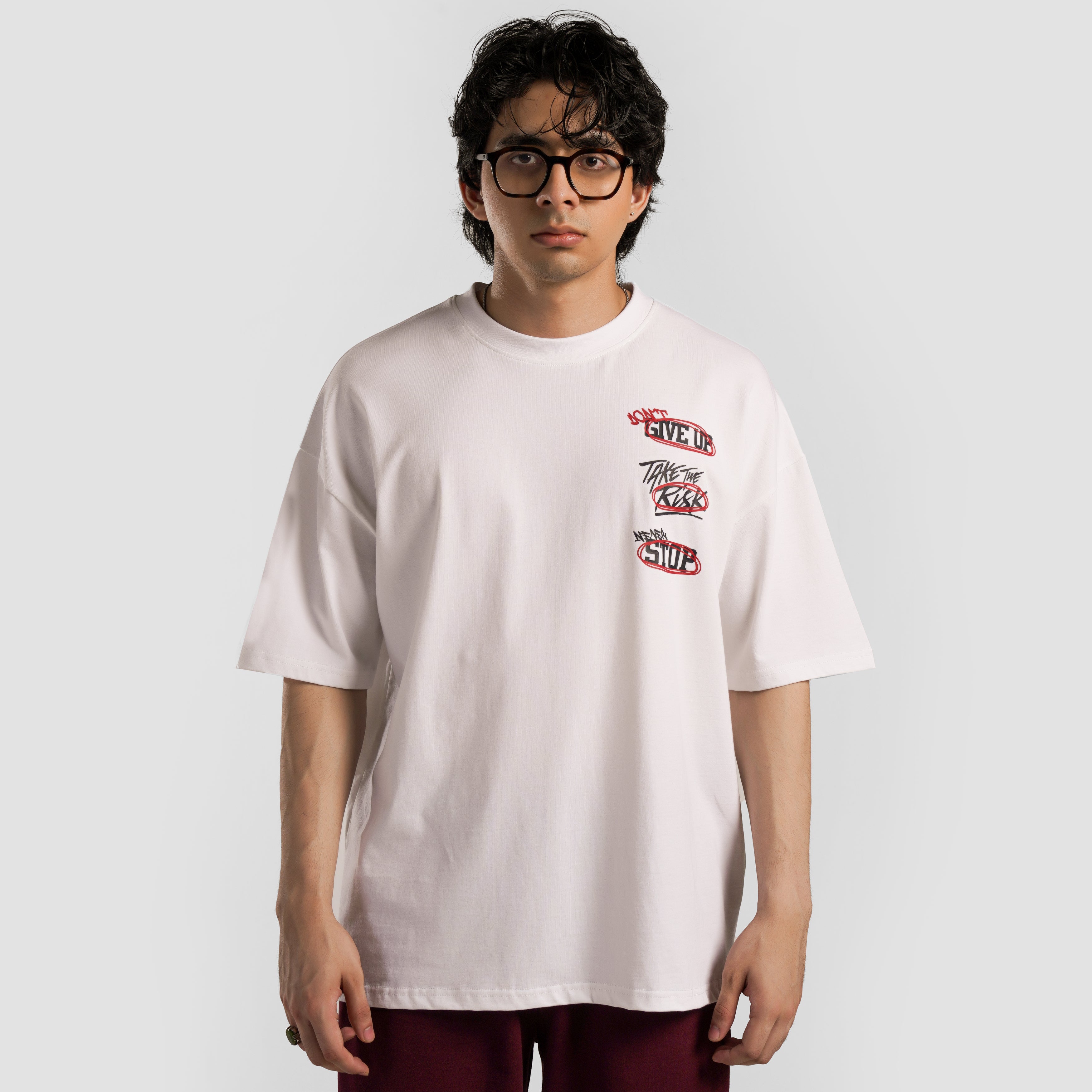 Only Motive T-Shirt (White)