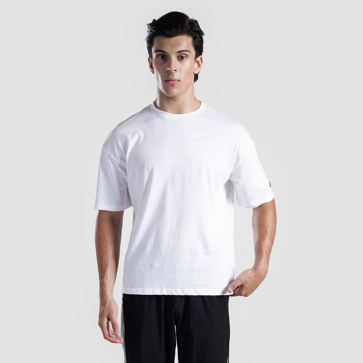 men gym t-shirt sportswear breathable workout tee front view Men T-Shirt GymArmour Pakistan