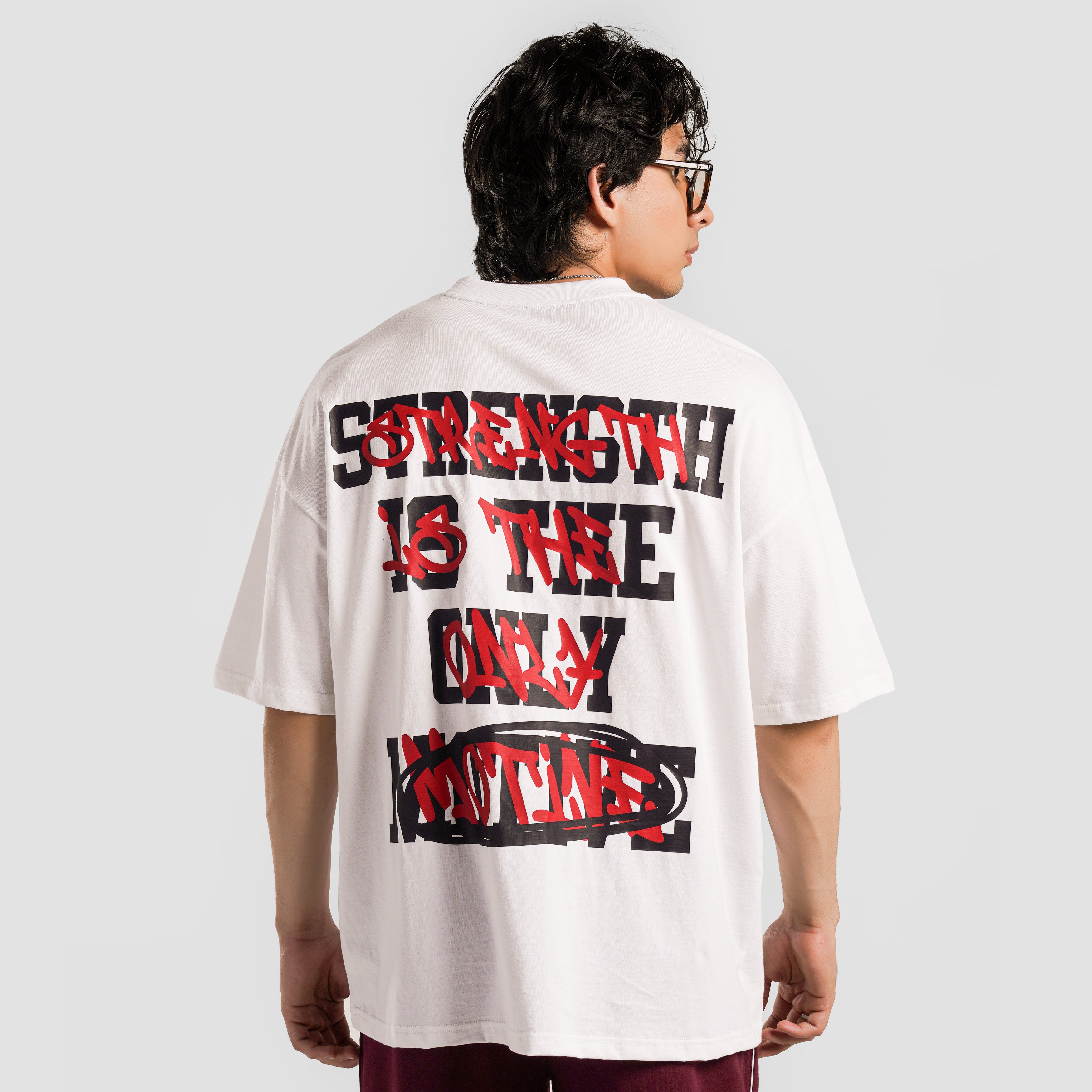 Only Motive T-Shirt (White)