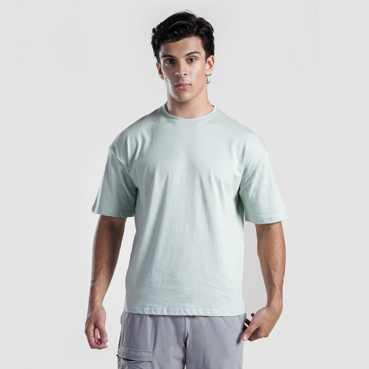 men gym t-shirt sportswear breathable workout tee front view Men T-Shirt Gym Armour Pakistan