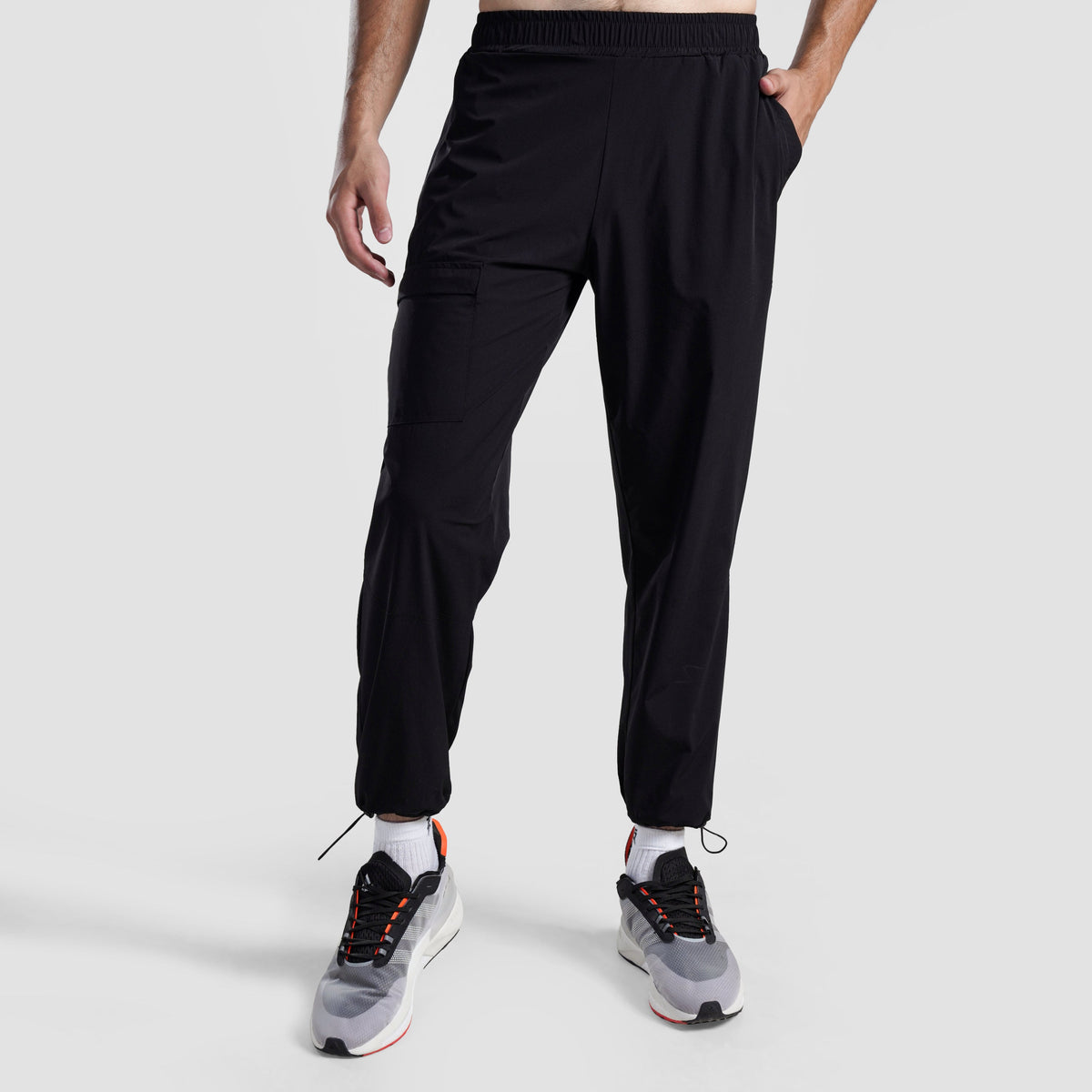 men gym trousers workout pants breathable fitness training bottoms front view Men Gym Trousers GymArmour Pakistan