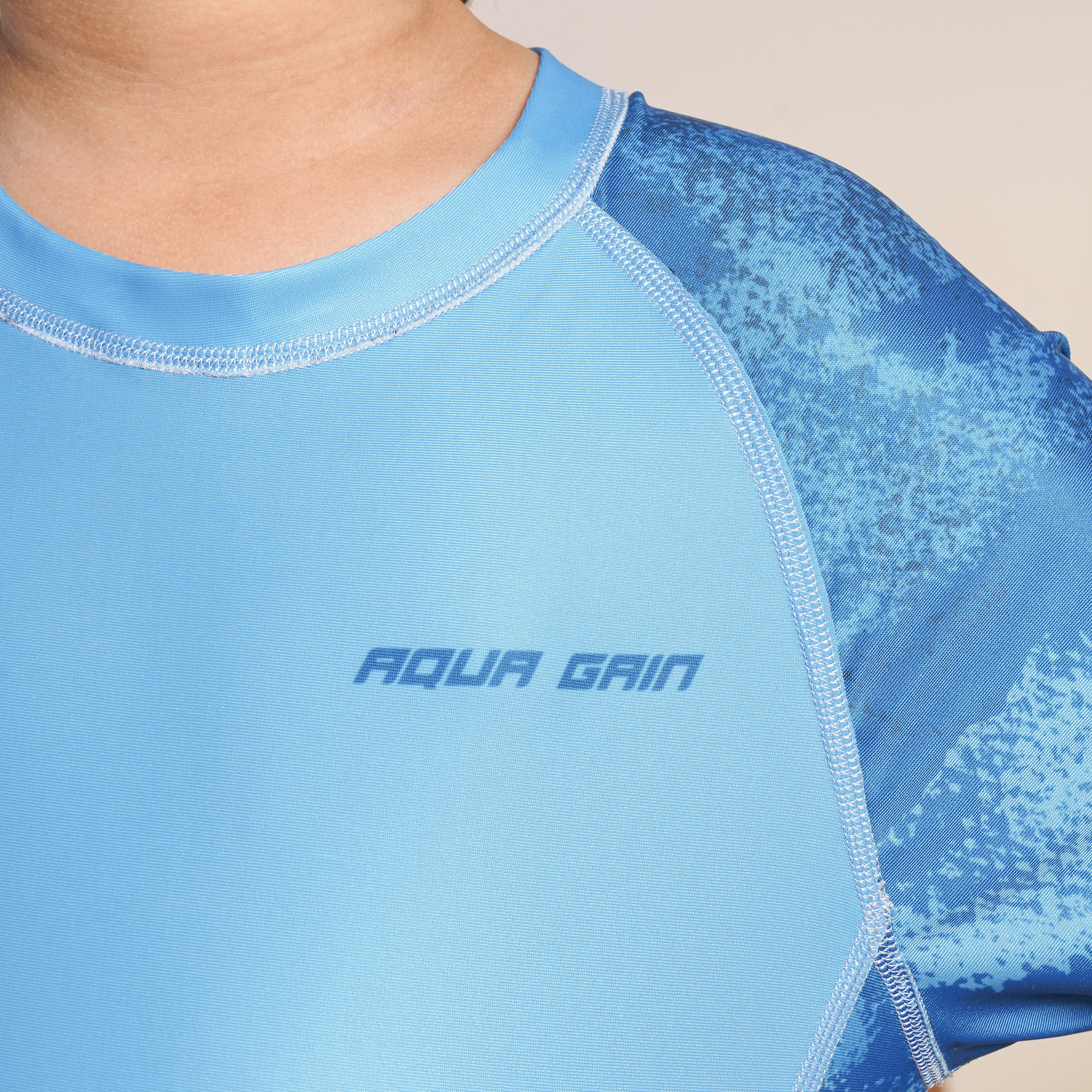 Aqua Flow One Piece (Sky Blue)