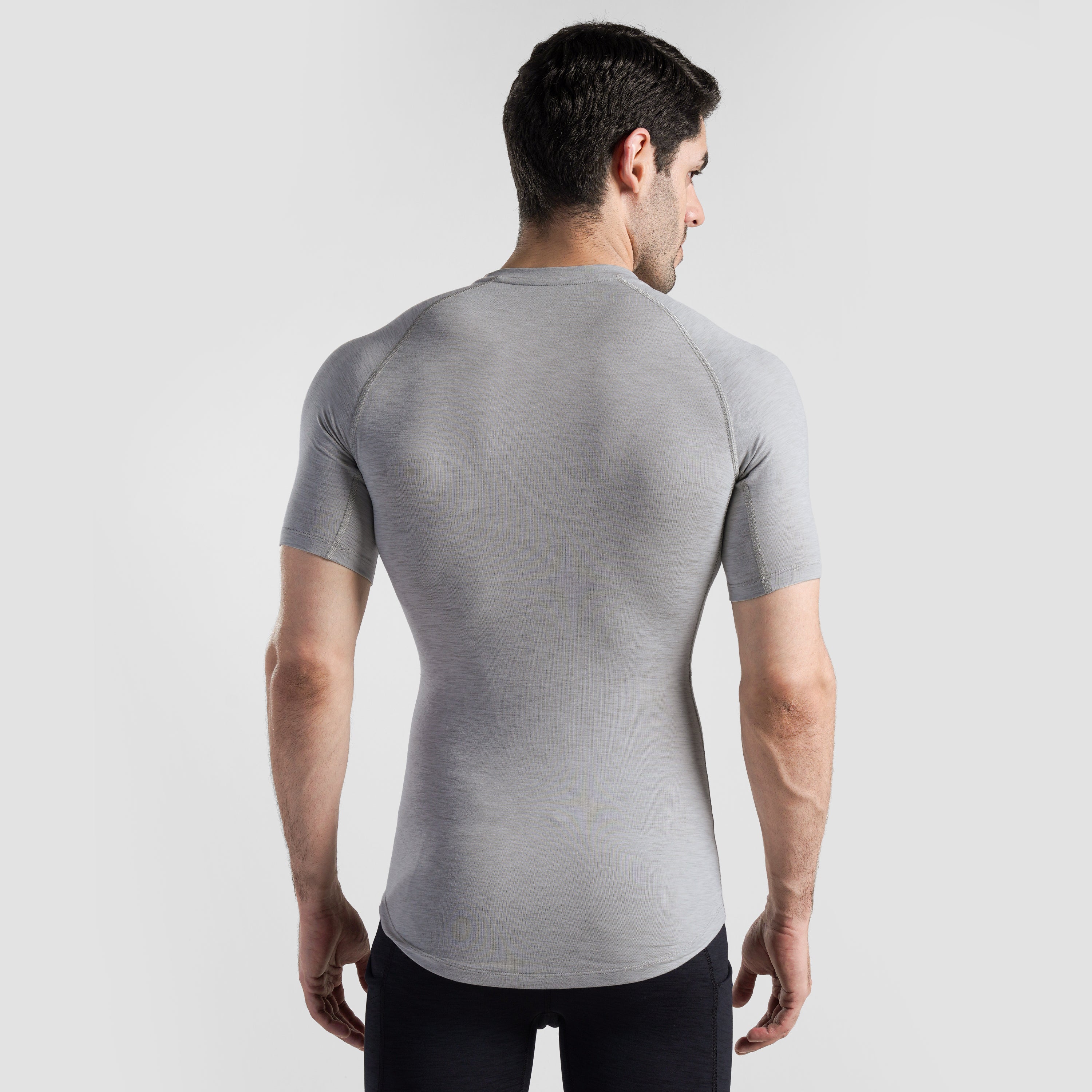 GA Compression Short Sleeves (Sliver Grey)