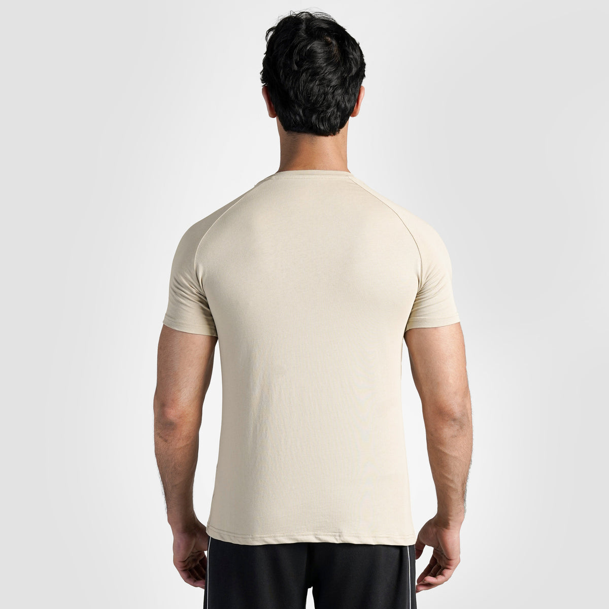 men gym t-shirt sportswear breathable workout tee side view Men T-Shirt Gym Armour Pakistan