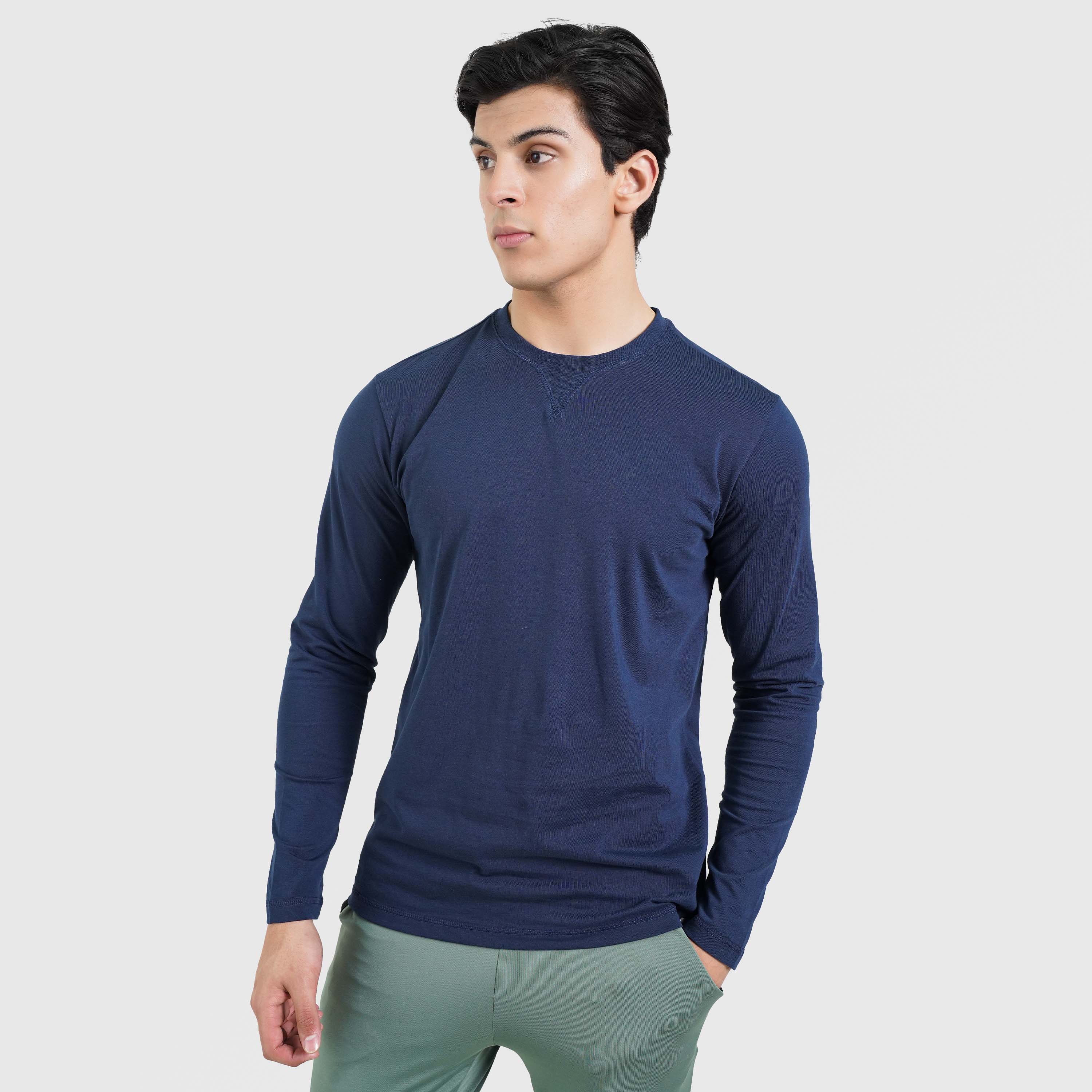 Renewal Tee Long Sleeves (Navy)