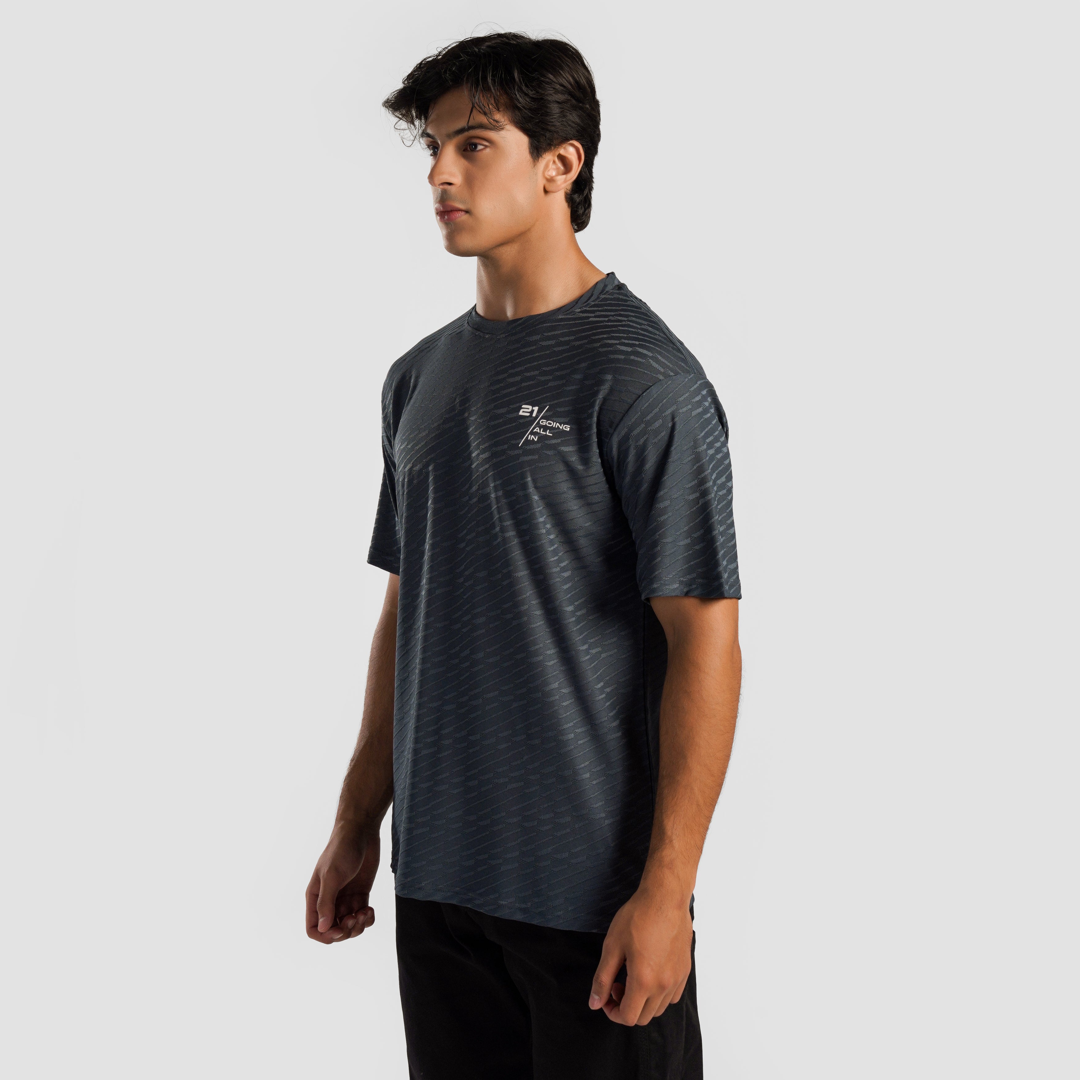 21 Rapid T Shirt (Pu Grey)