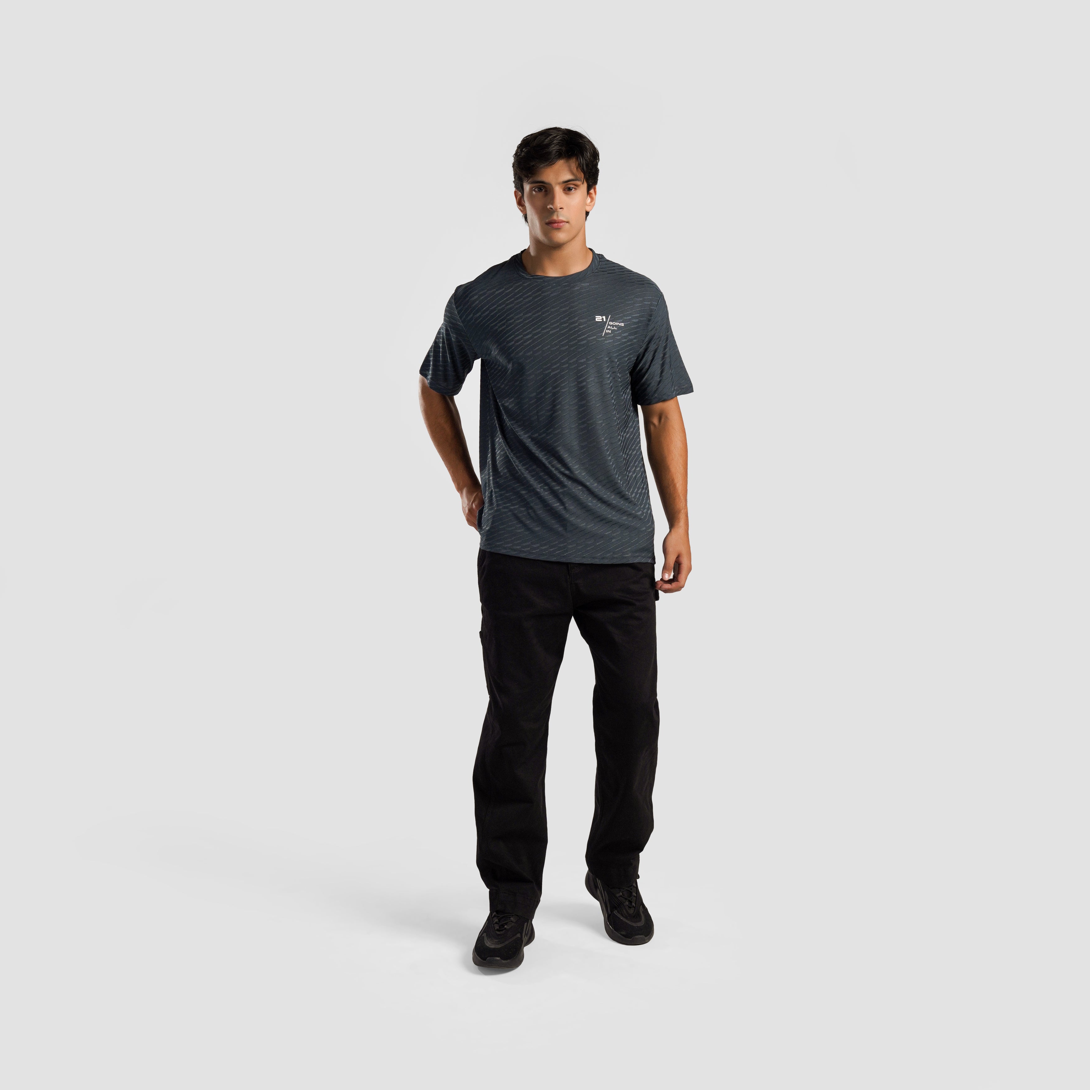 21 Rapid T Shirt (Pu Grey)