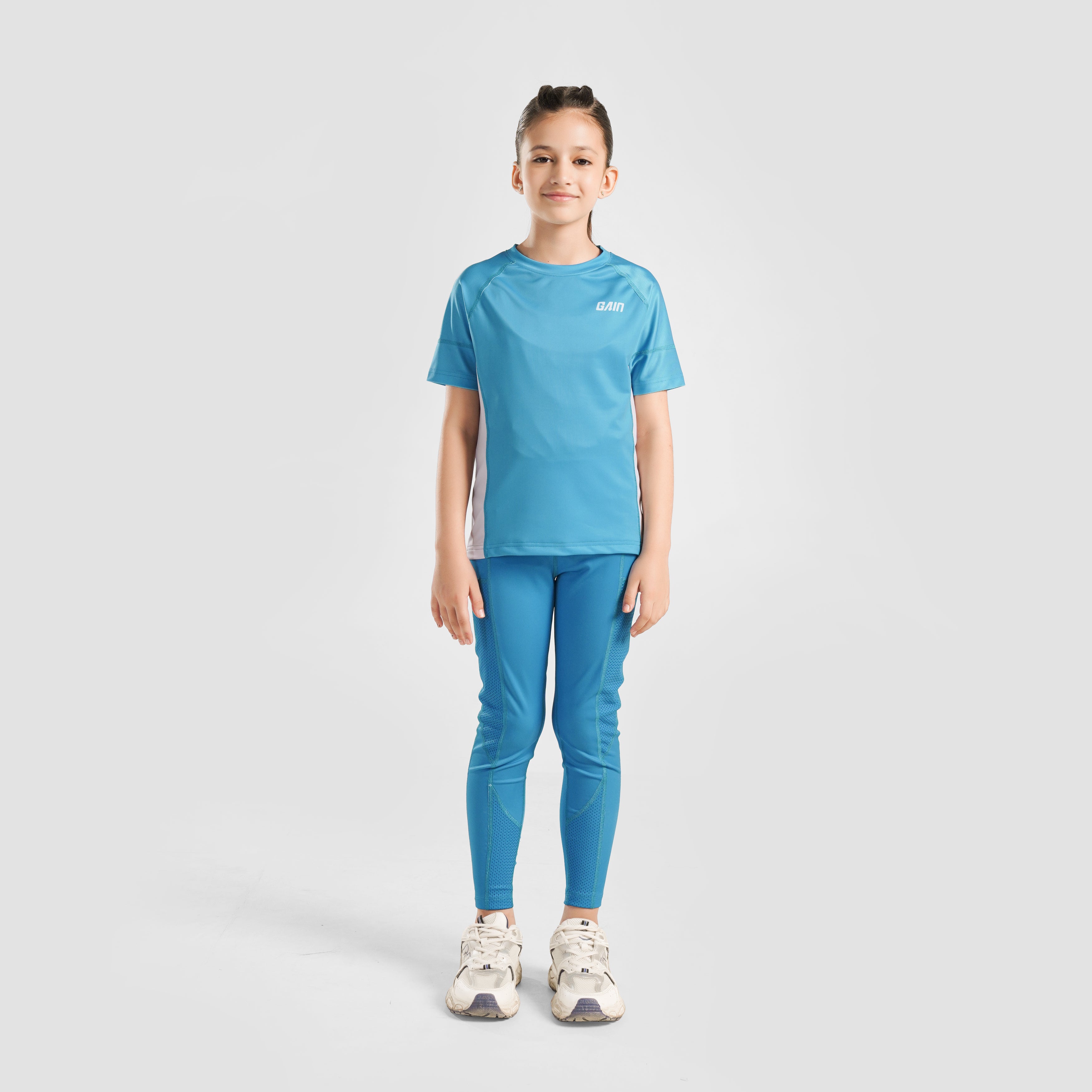 Swimrider Tee (Aqua Blue)
