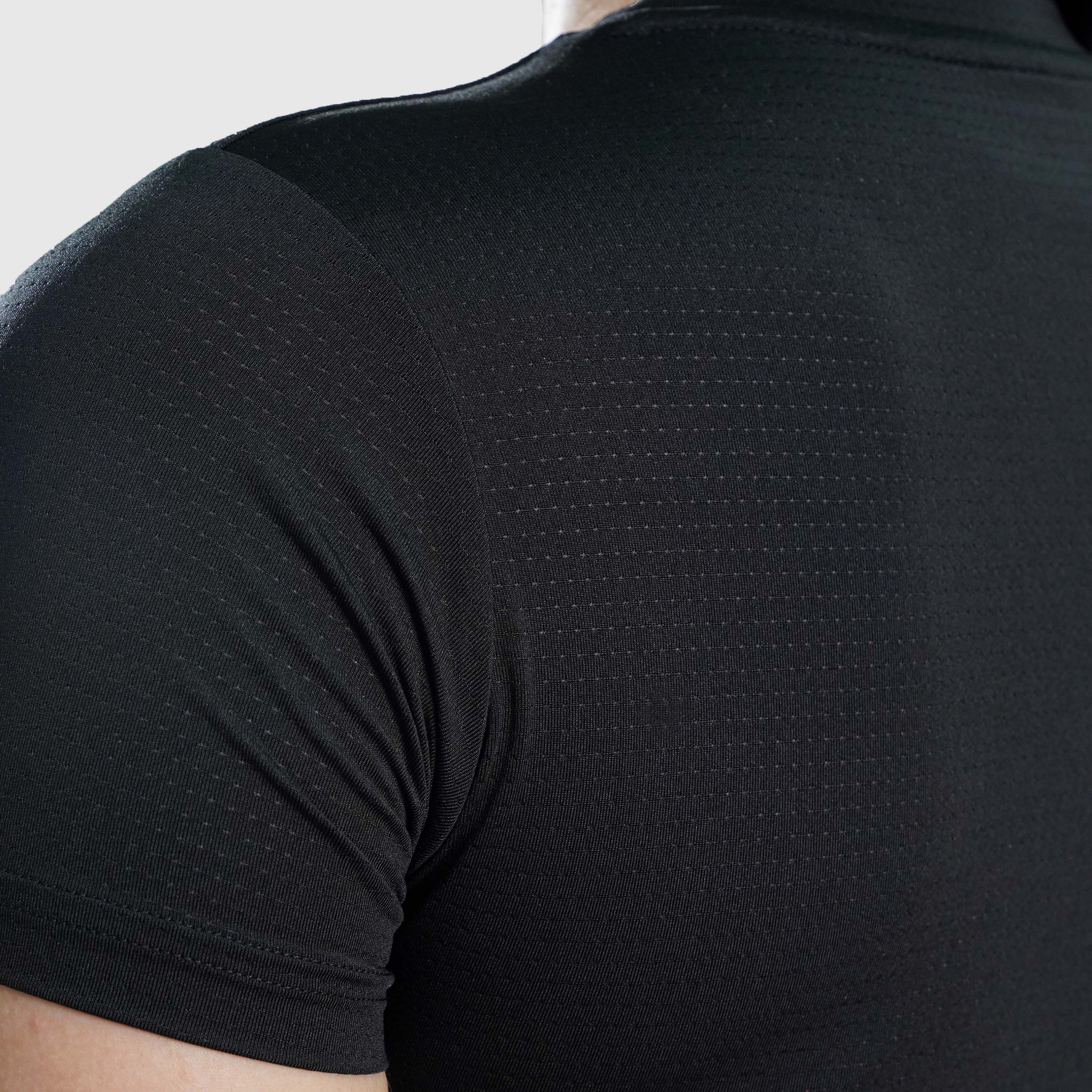 W024 Cropped Tee (Black)