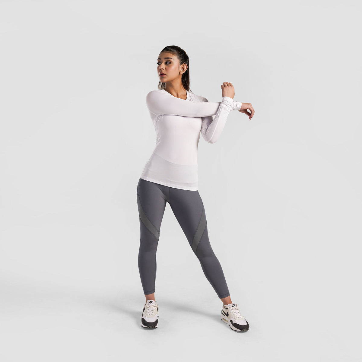 women gym wear sportswear fitness training outfit fabric detail Women Gym Wear Gymarmour Pakistan