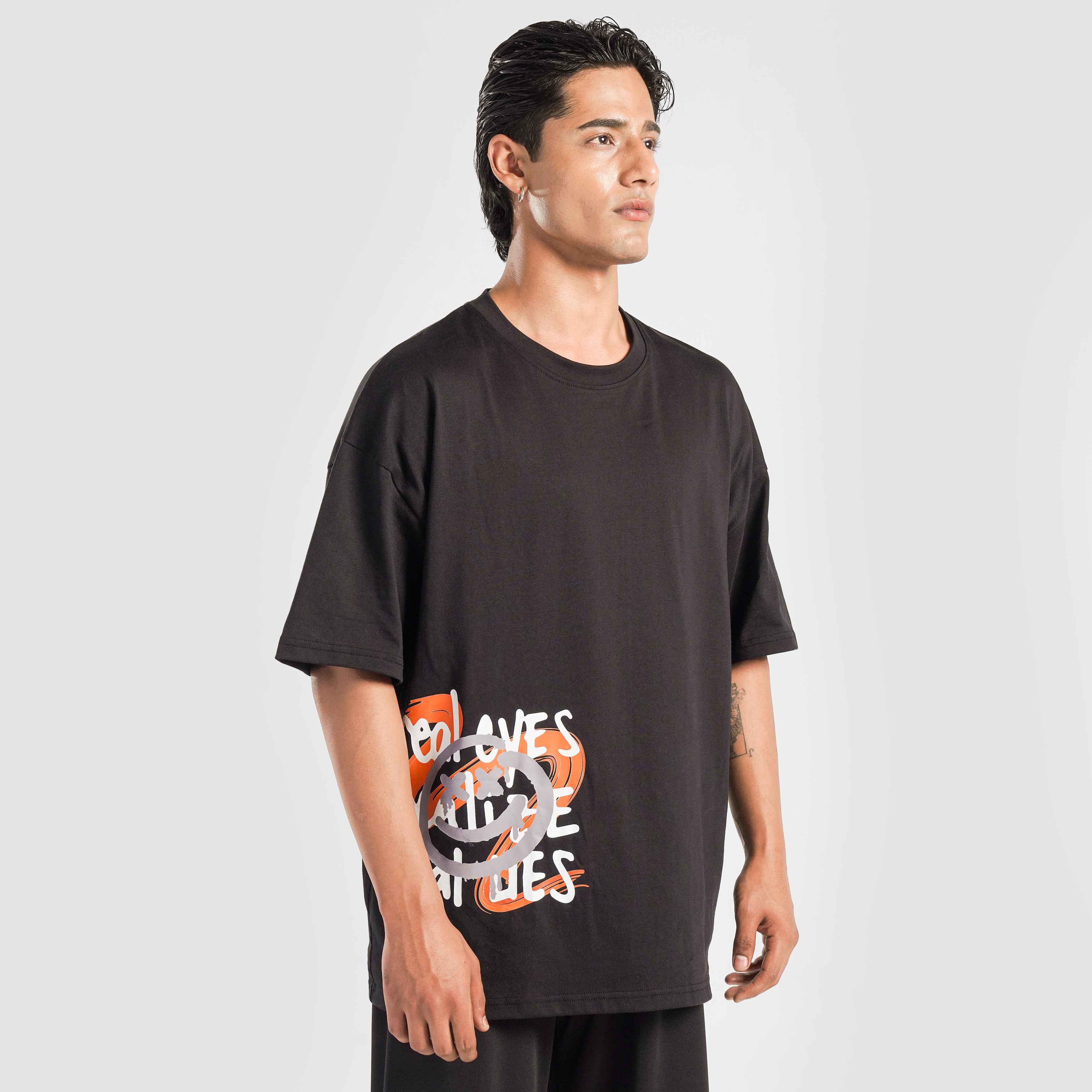 Smudge Smile Tee (Black)