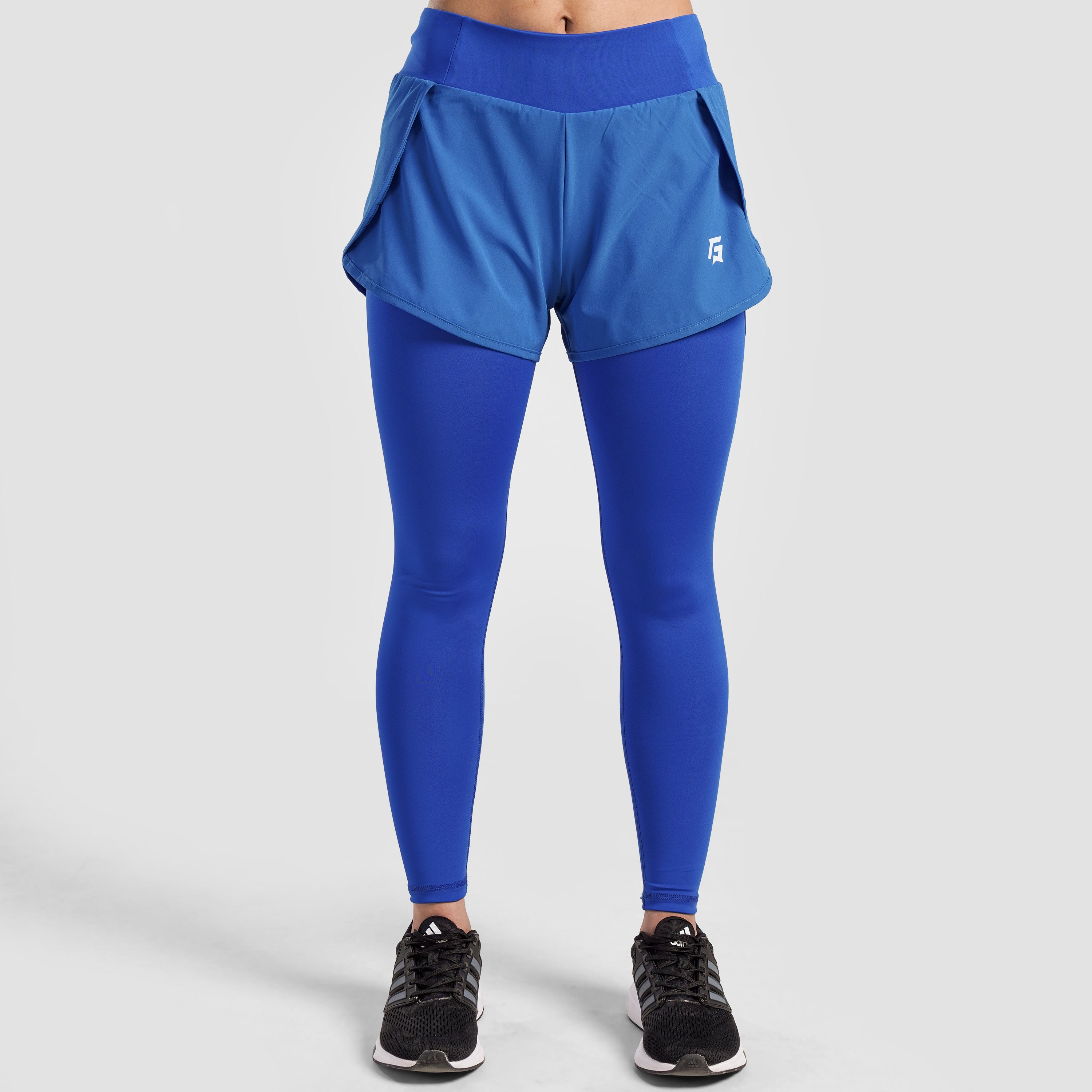 Compression Leggings Shorts (Electric Blue)