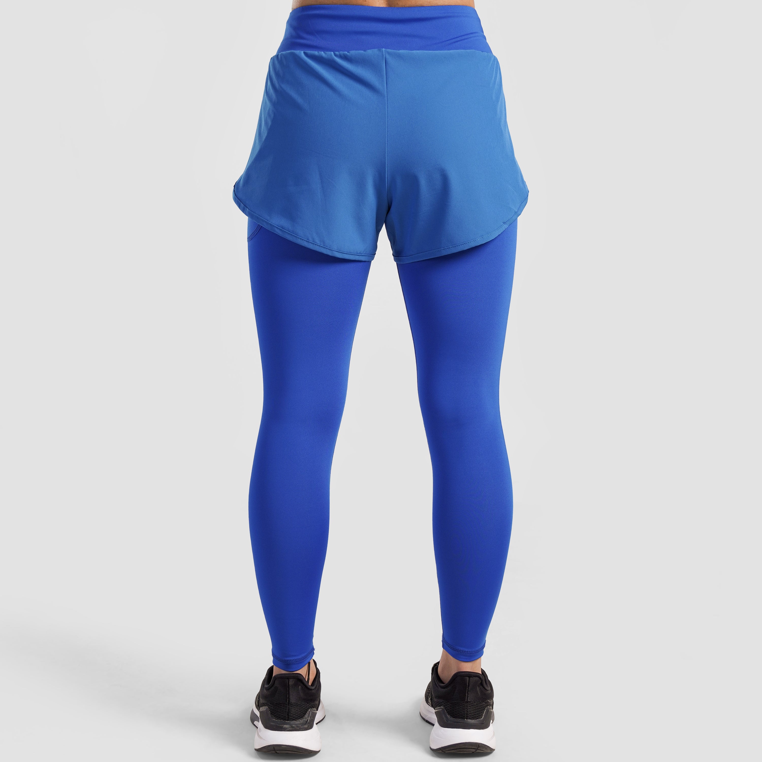 Compression Leggings Shorts (Electric Blue)