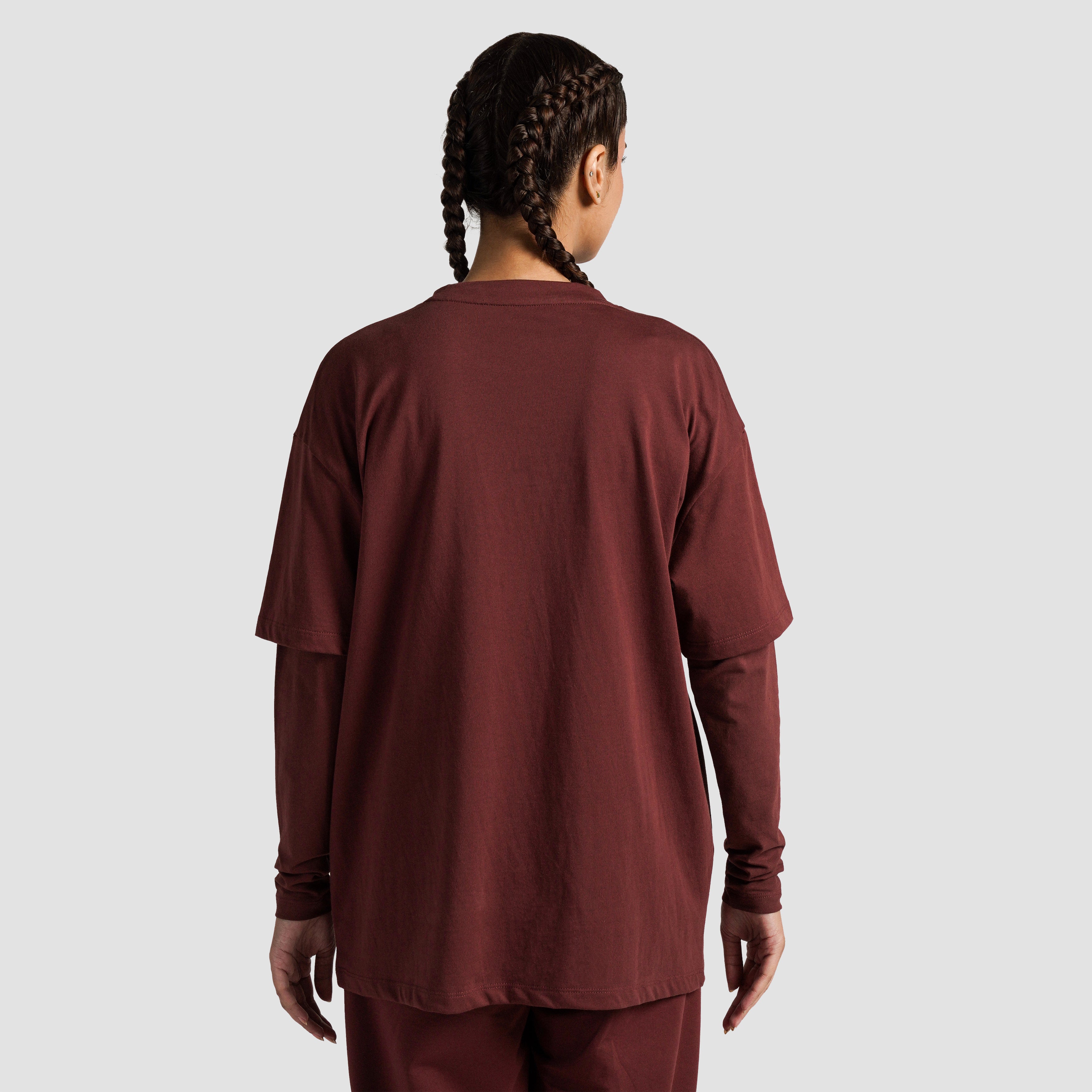 Modest Tee (Maroon)