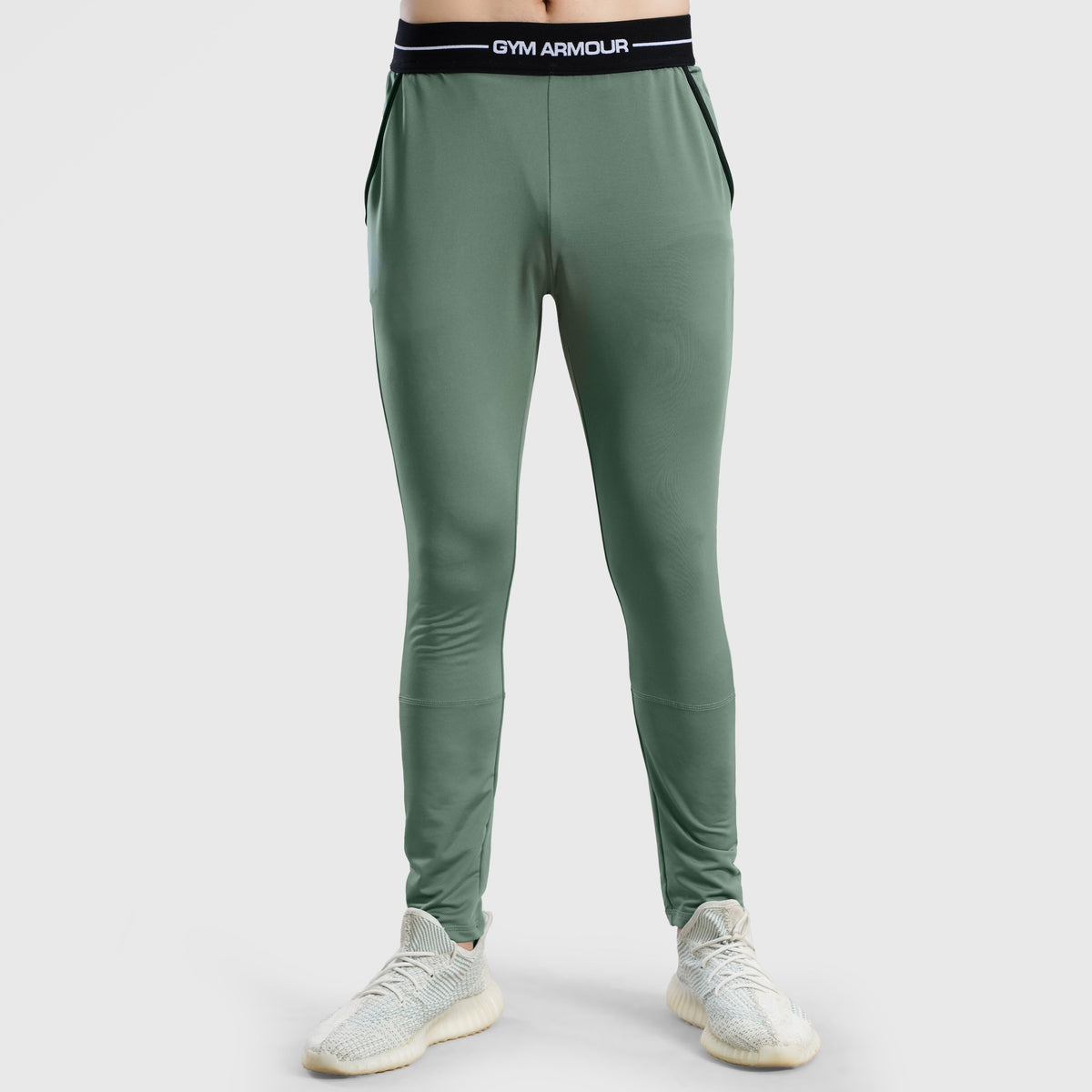 men gym trousers workout pants breathable fitness training bottoms side view Men Gym Trousers Gymarmour Pakistan