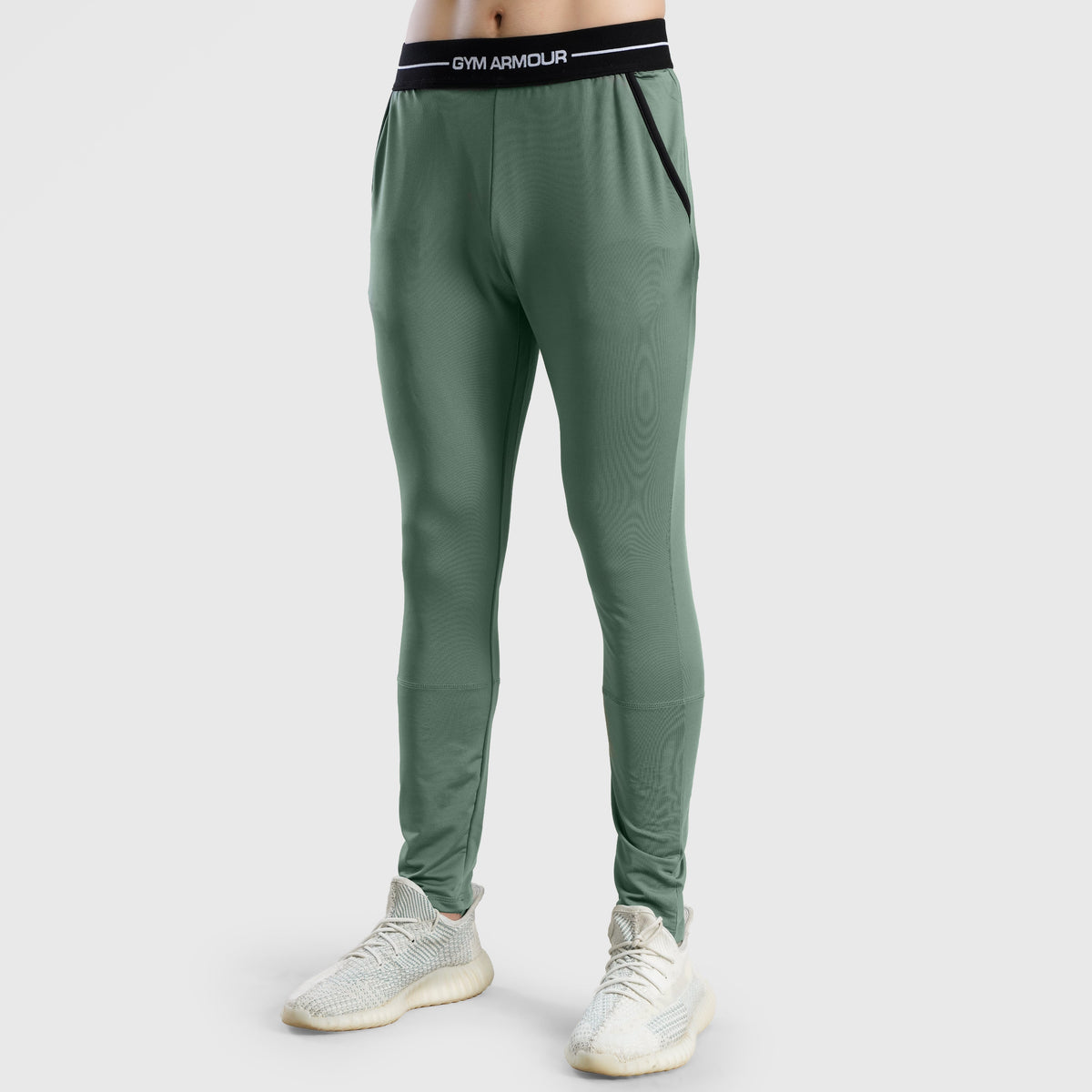 men gym trousers workout pants breathable fitness training bottoms front view Men Gym Trousers GymArmour Pakistan