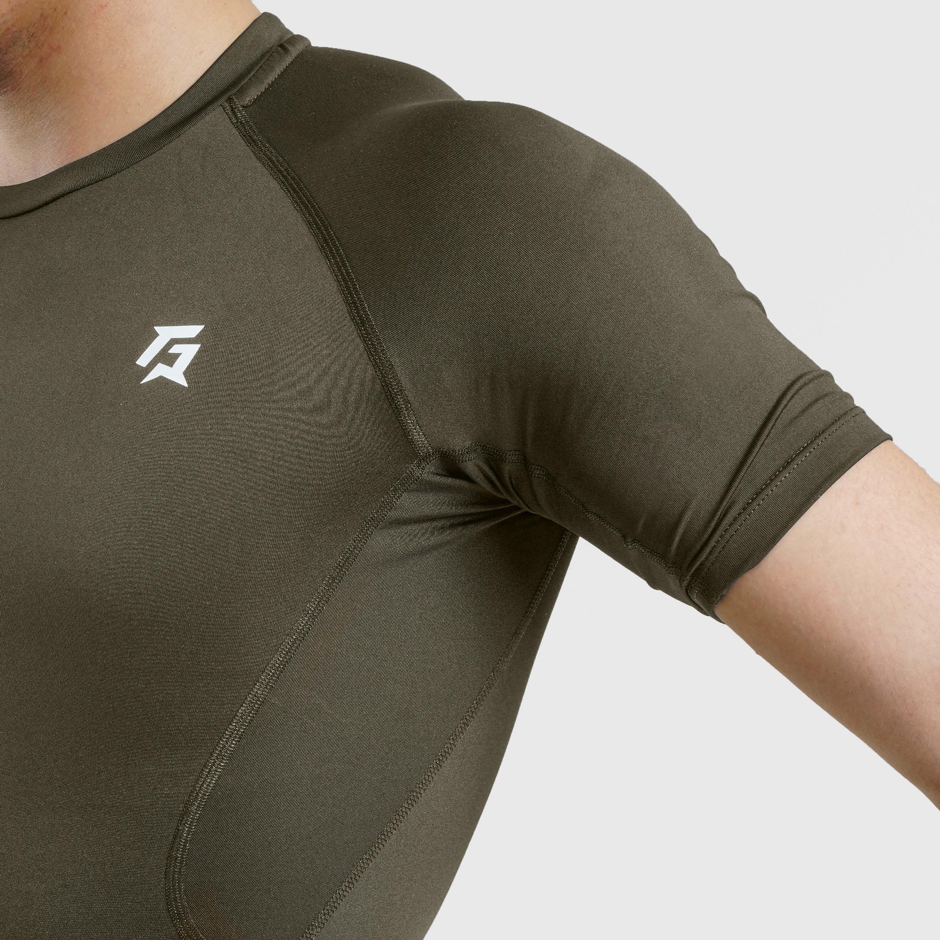 GA Compression Short Sleeves (Olive)