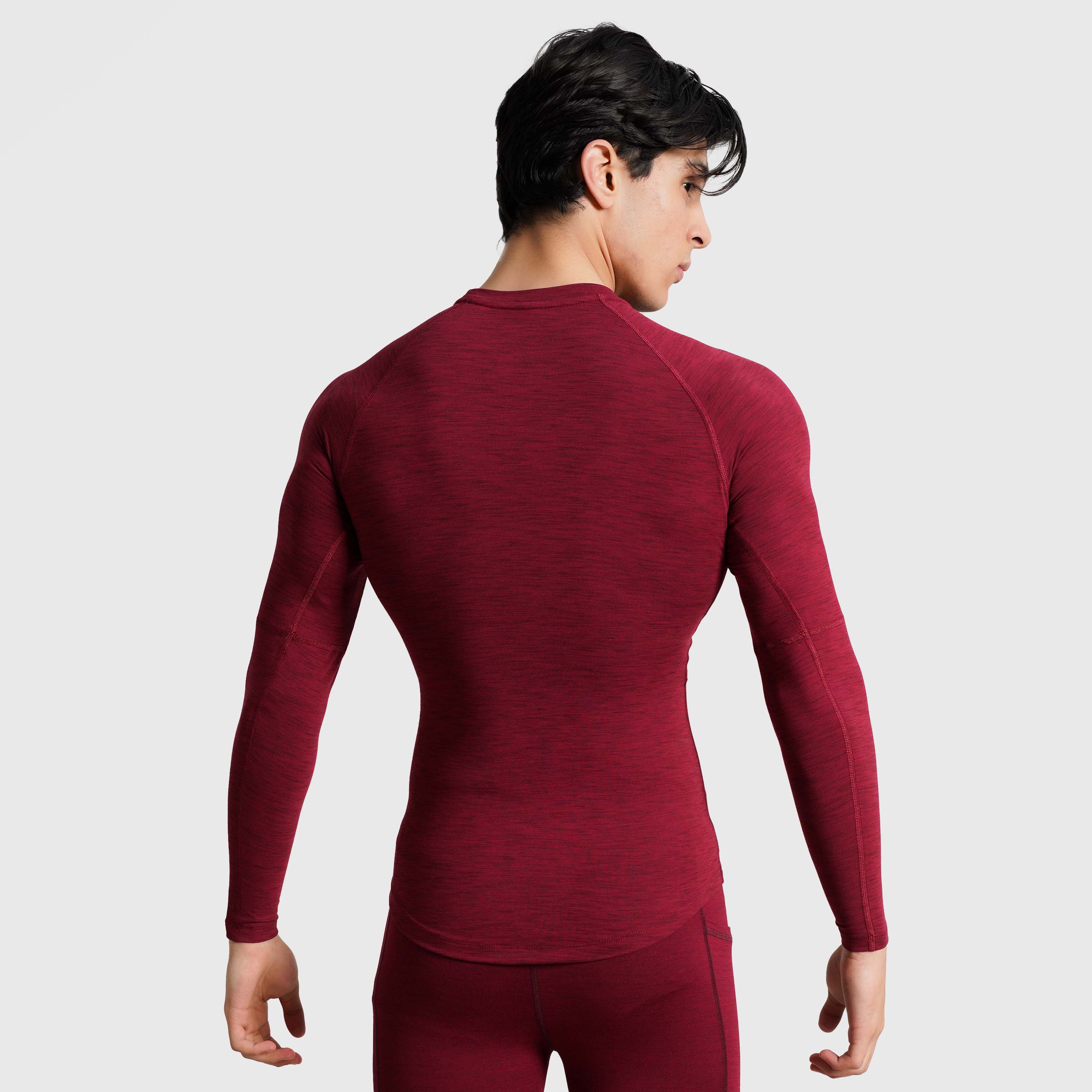 GA Compression Long Sleeves (Maroon)
