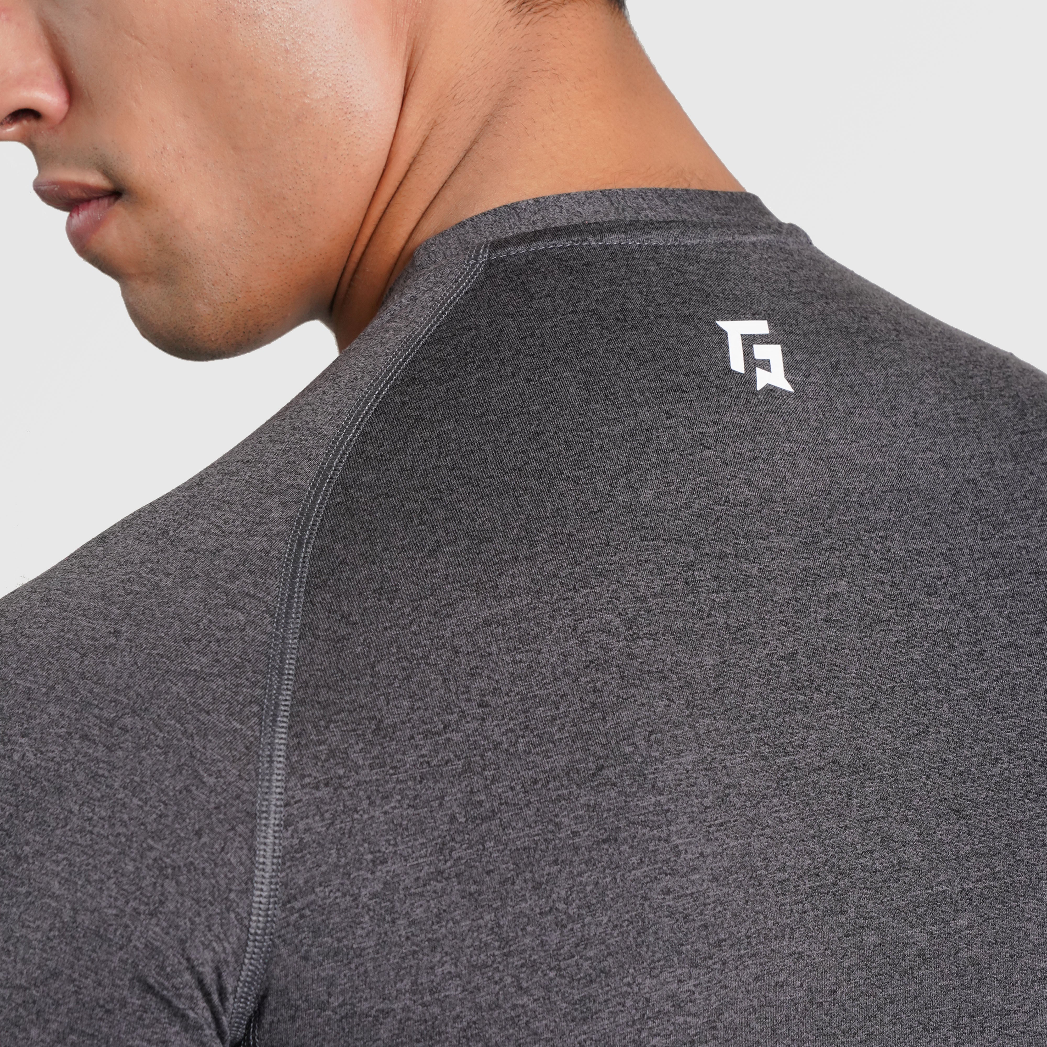 Armour Compression Shirt (MLNG-Charcoal)