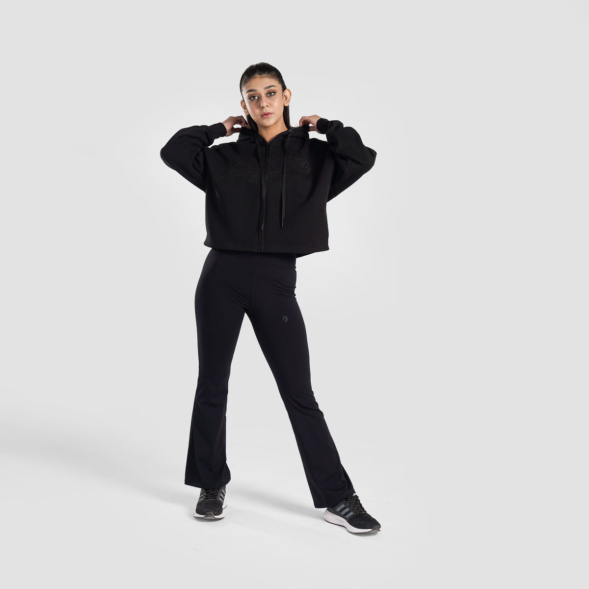 women track top zip gym jacket training outerwear fit view Women Track Top Gymarmour Pakistan