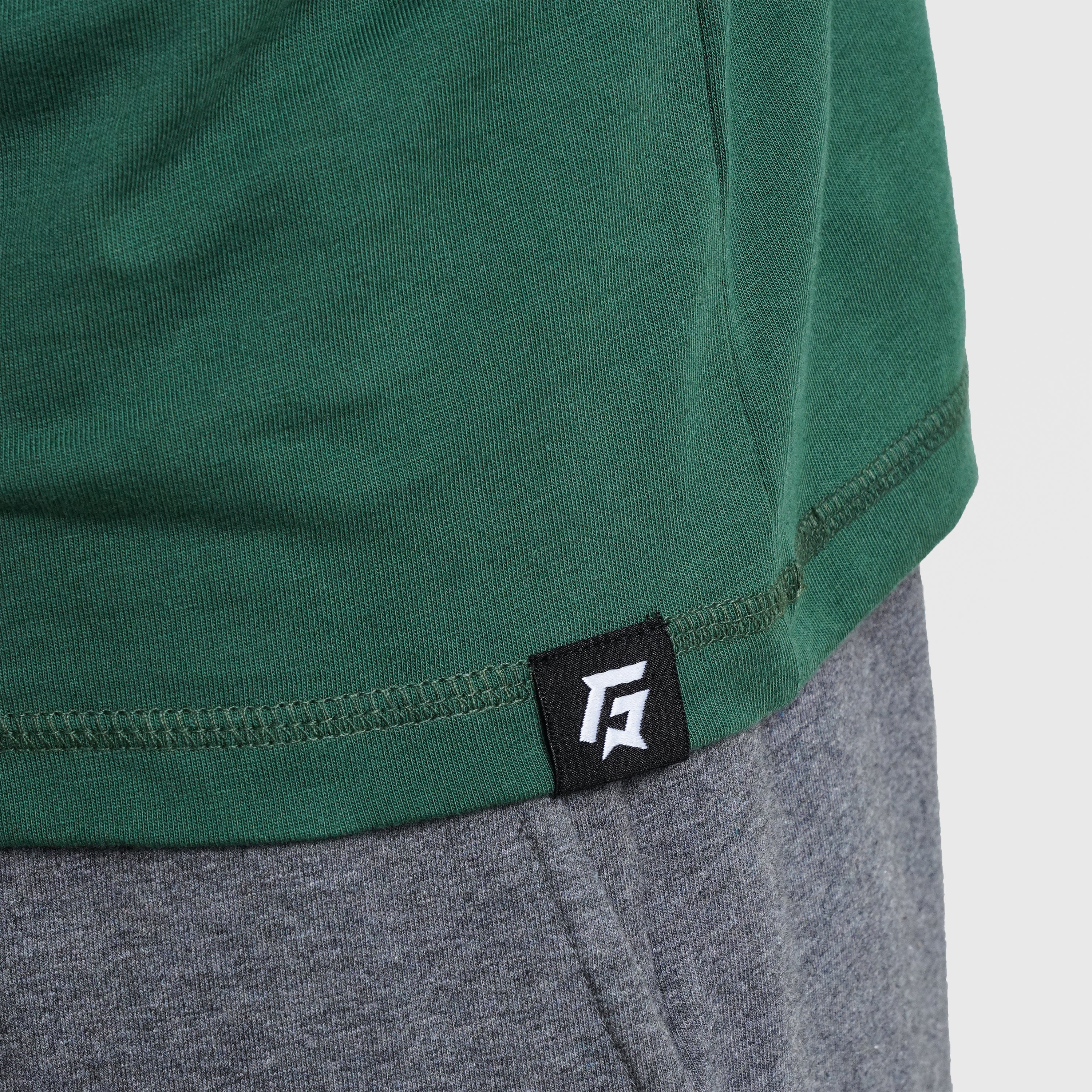 GA Wordmark Tee (Green)