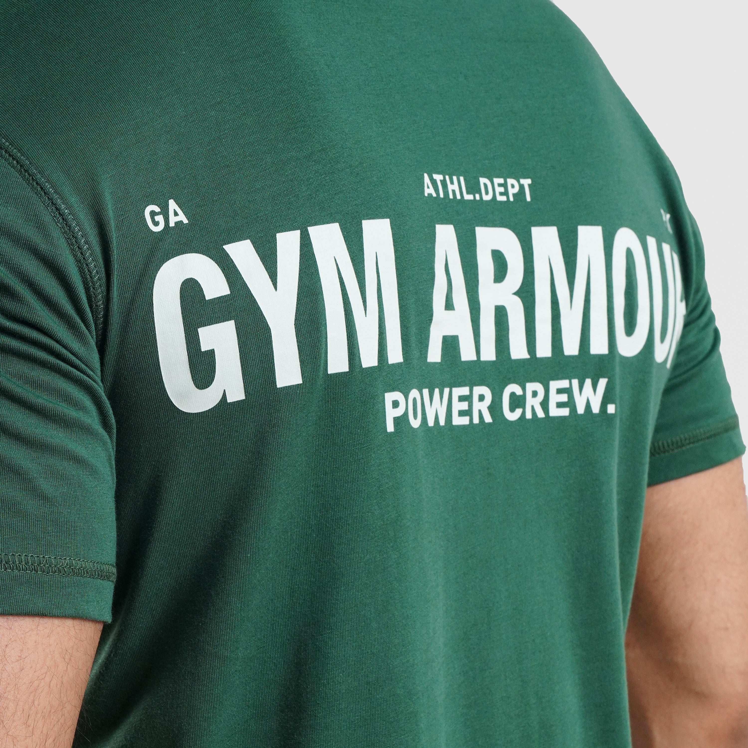 GA Wordmark Tee (Green)