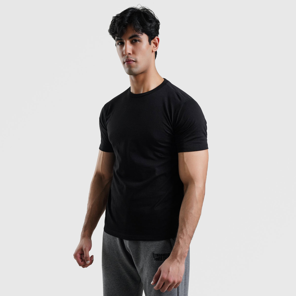 men gym t-shirt sportswear breathable workout tee side view Men T-Shirt Gym Armour Pakistan