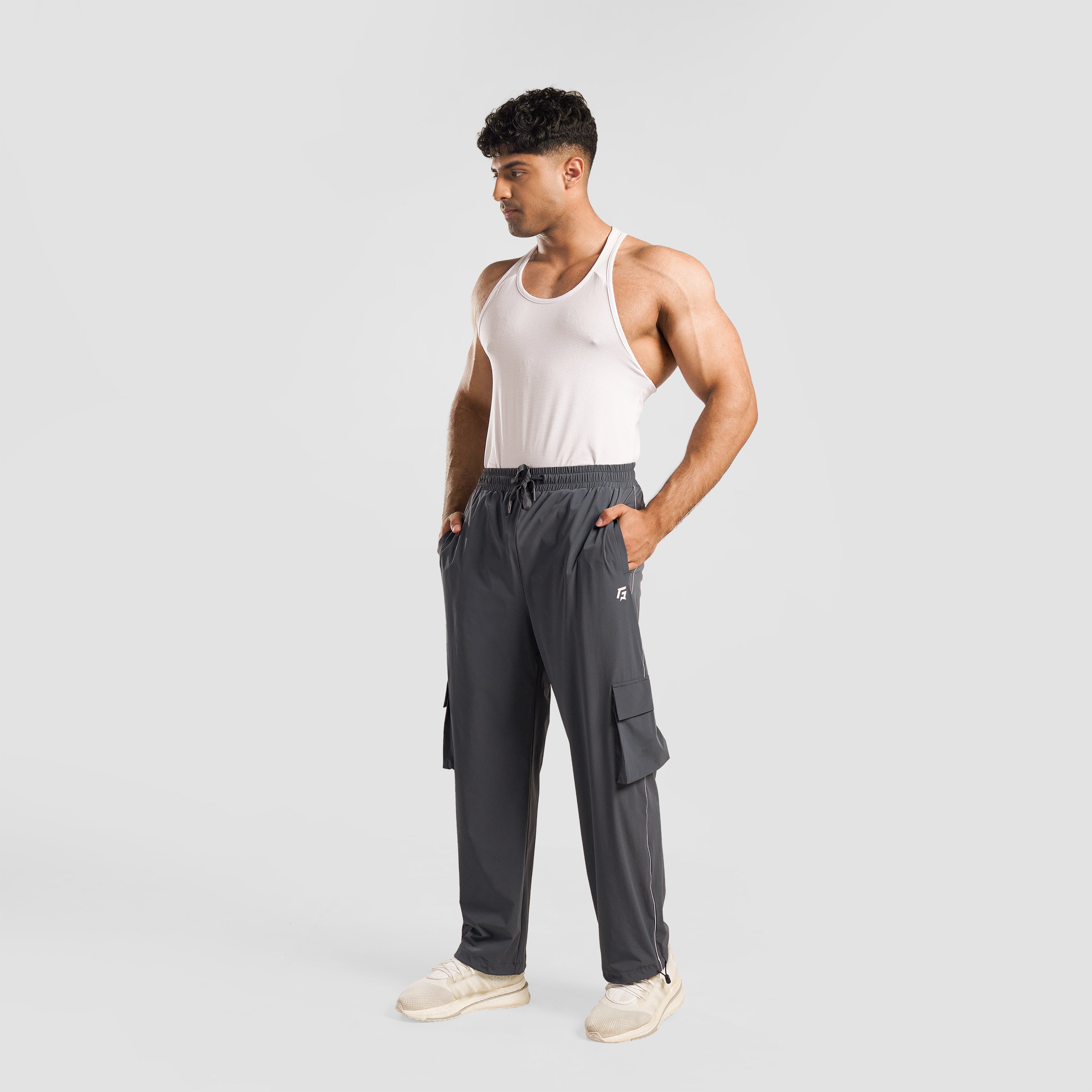 Flex Pocket Trouser (Dark Grey)