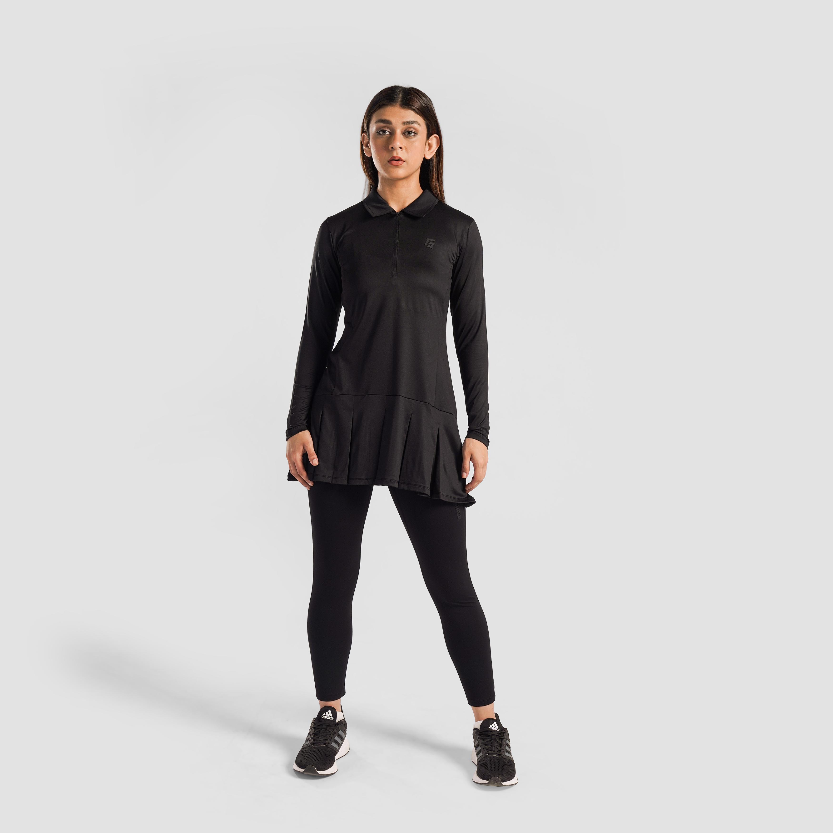 Ace Tennis Dress (Black)