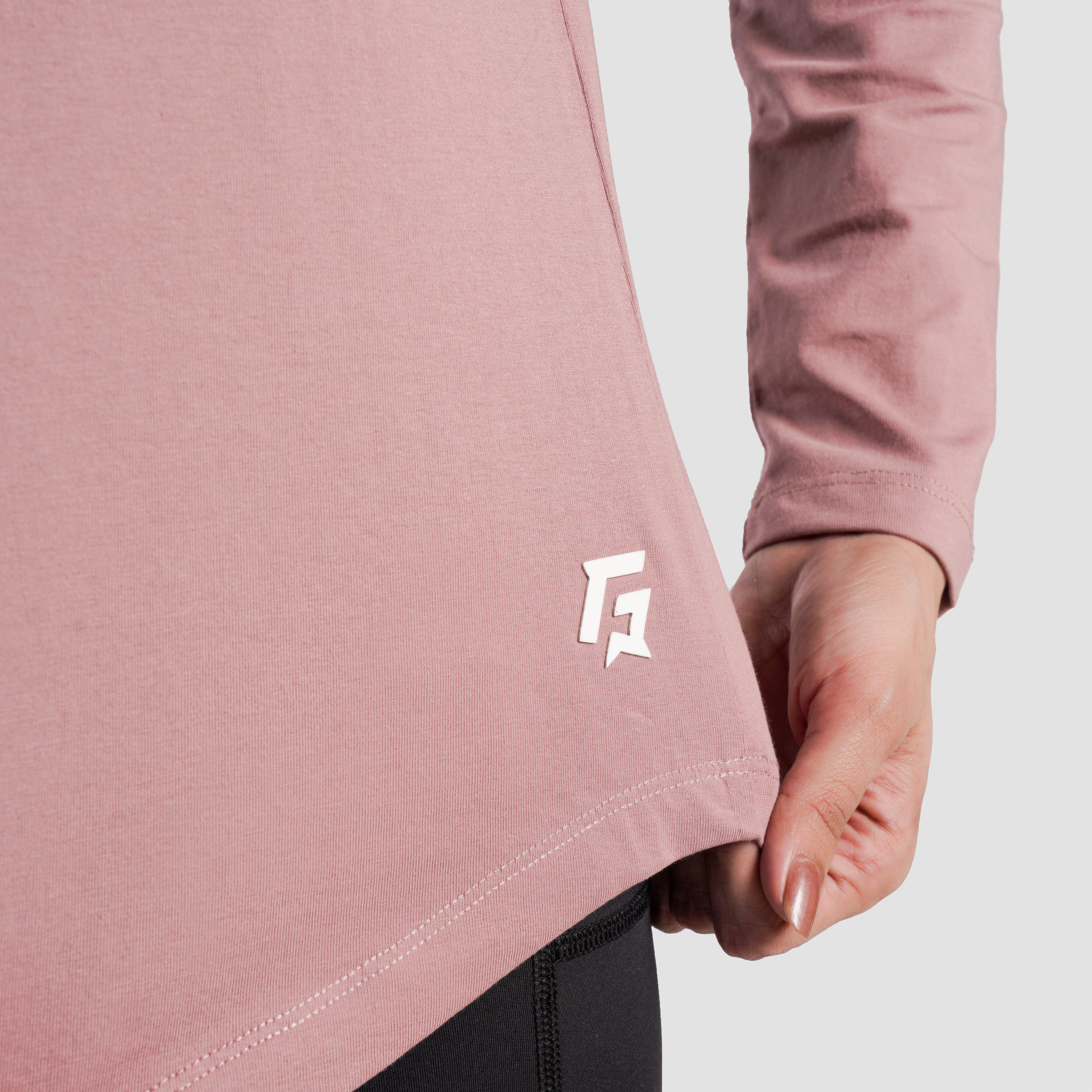 No Edge Tee (Dusty Pink)