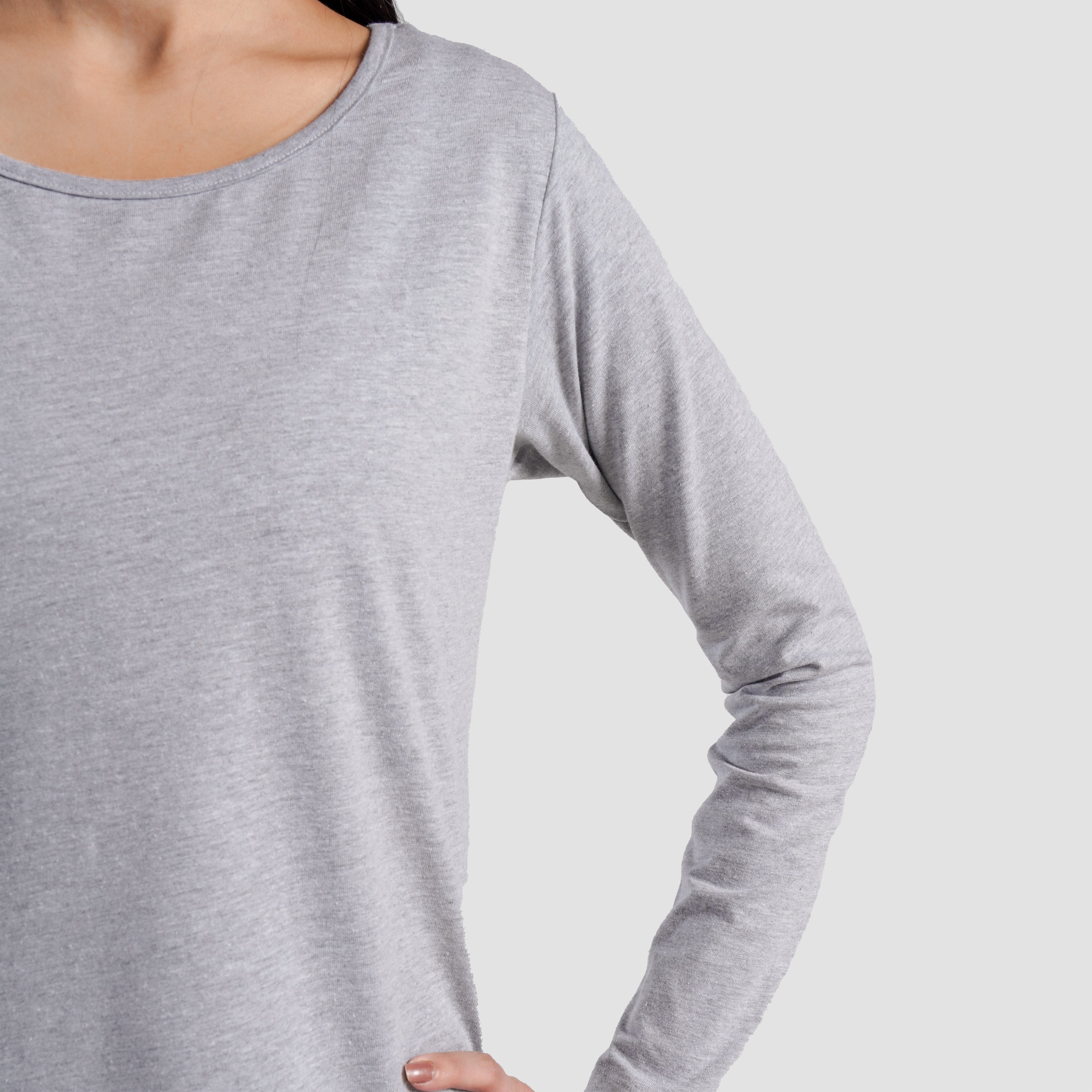 No Edge Tee (Light Grey)