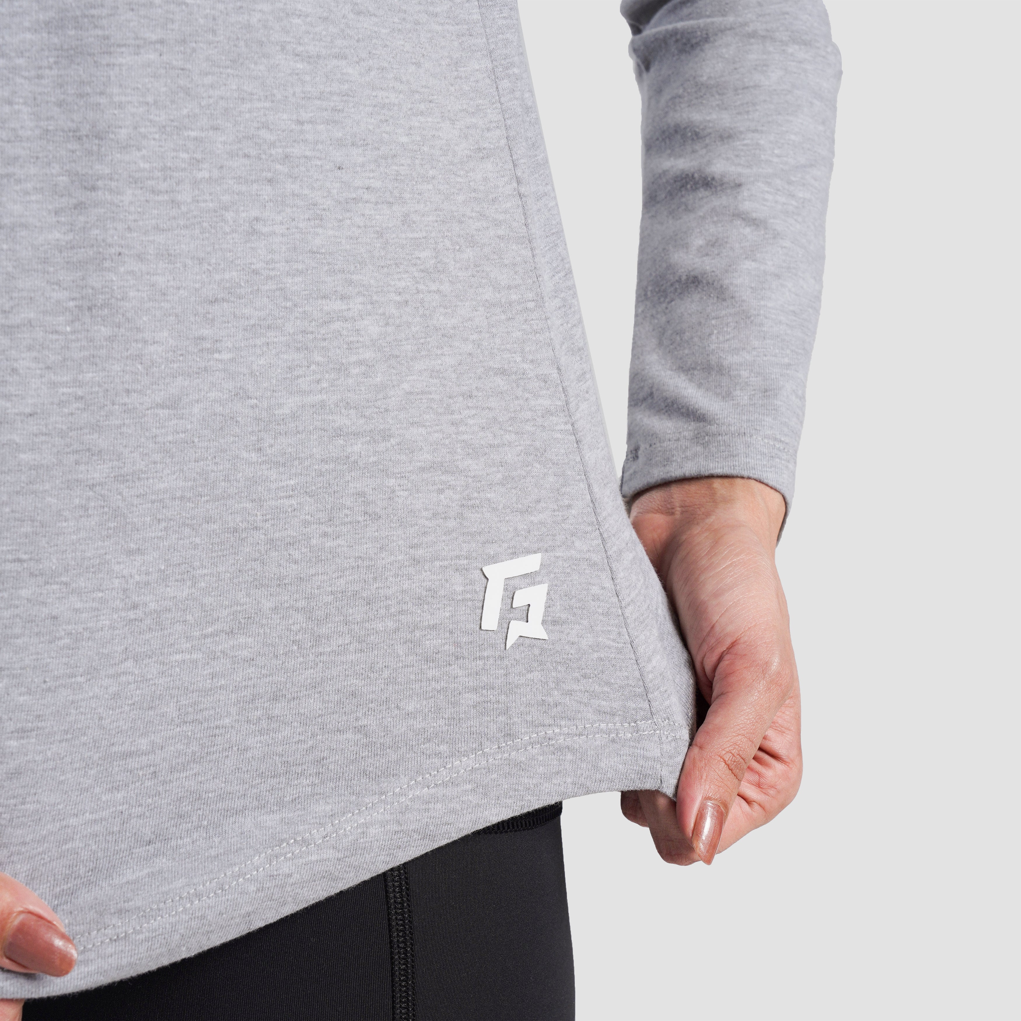 No Edge Tee (Light Grey)